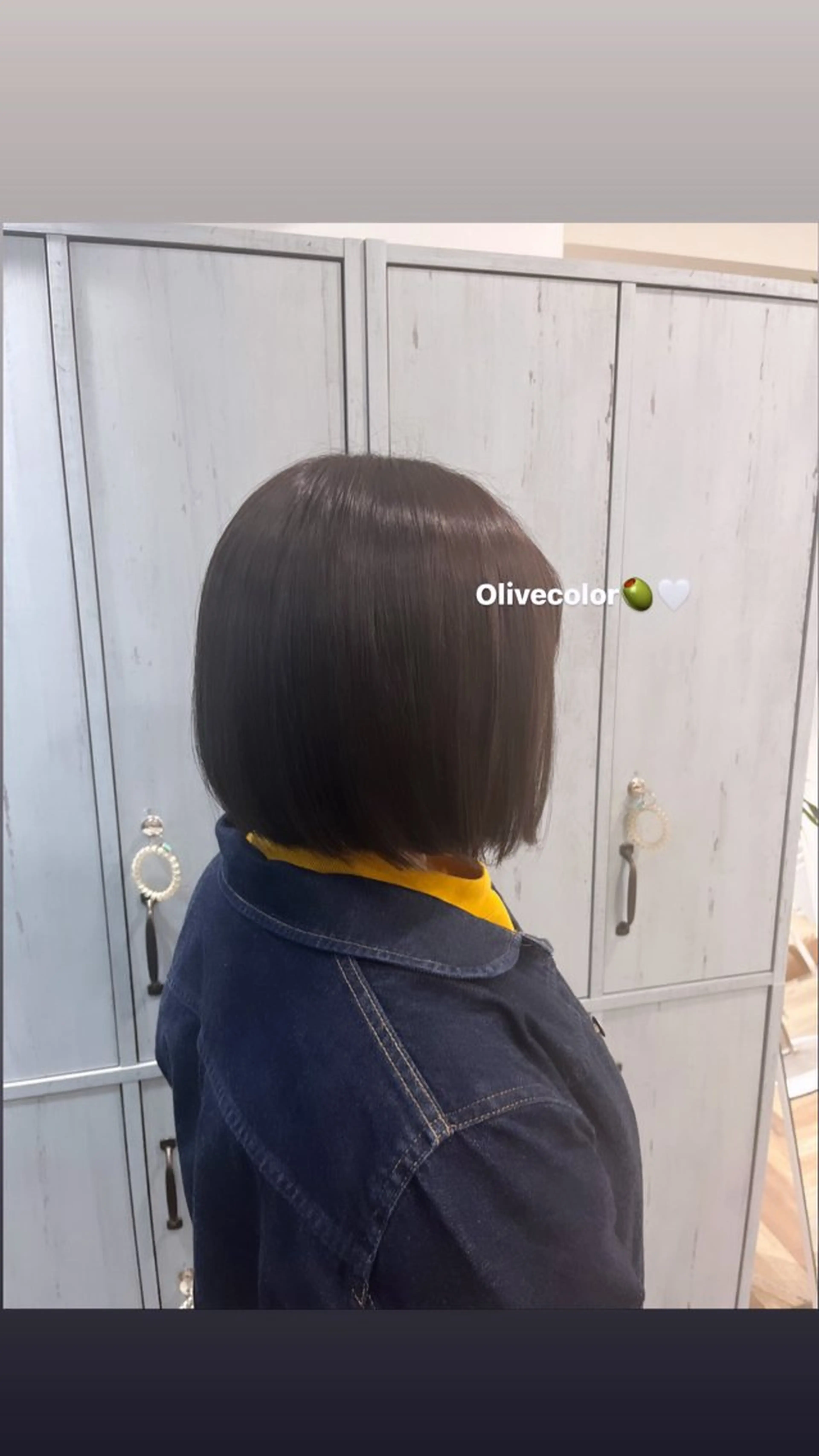 ミディアム 顔周りカット/ 似合わせ/momo/のヘアスタイル