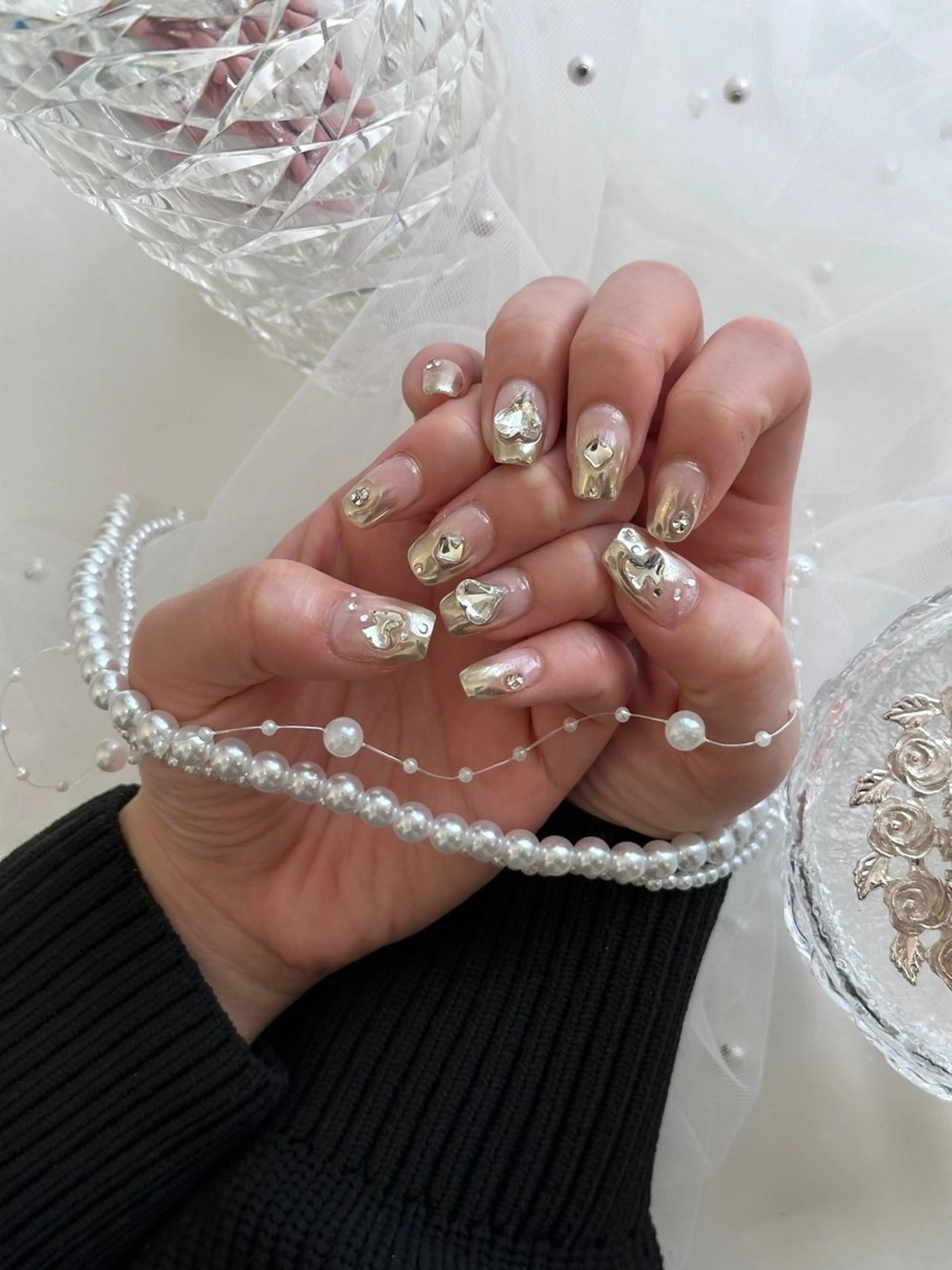 ネイル ハンドネイル CREVIO 小美玉店所属・CREVIO小美玉店 店長RIRIのネイルデザイン