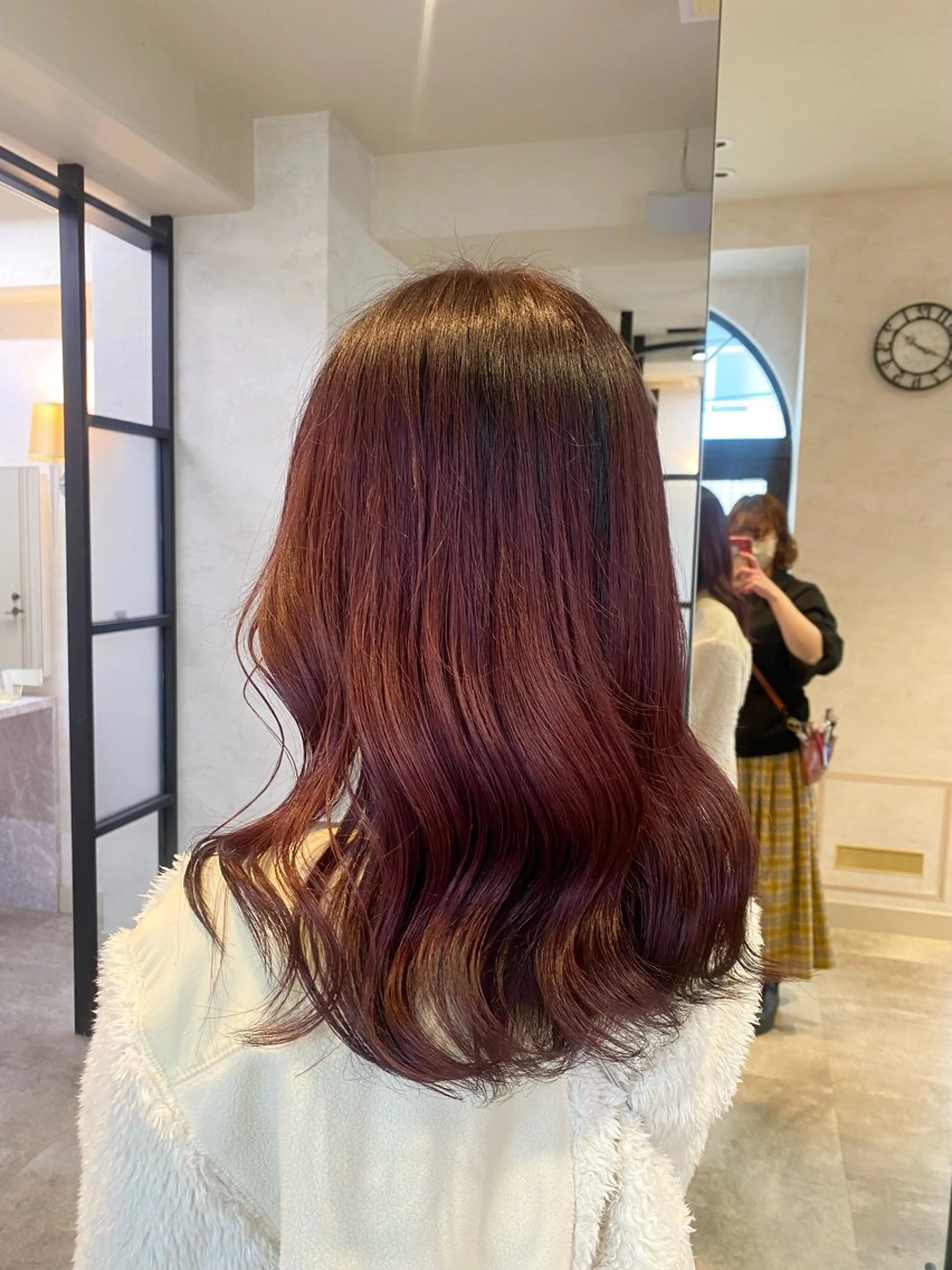 ミディアム カラー ヘアカラー 🍓小野 紗由美🍓のヘアスタイル