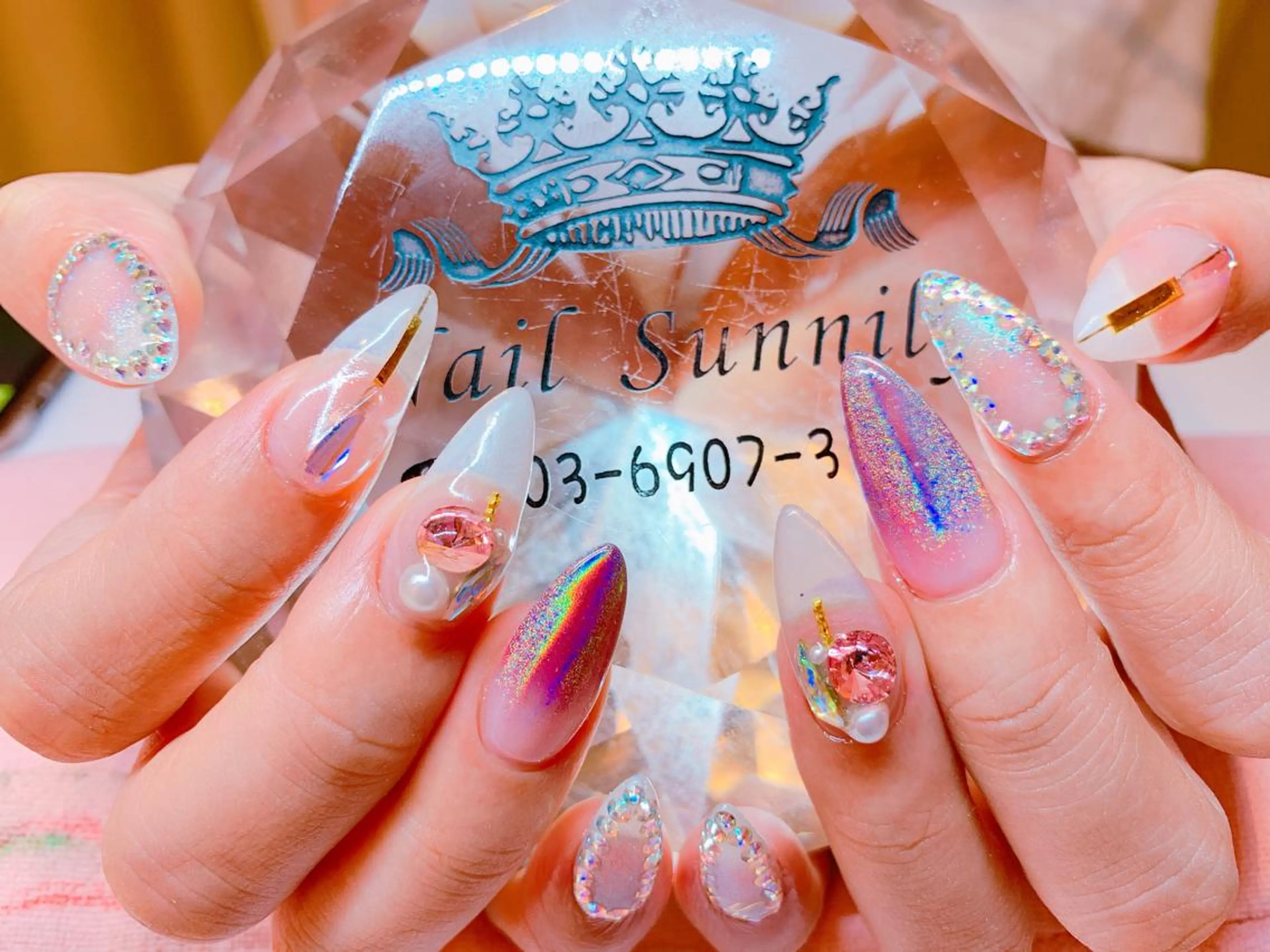 ネイル 長さだし専門店 M2　rikaのネイルデザイン