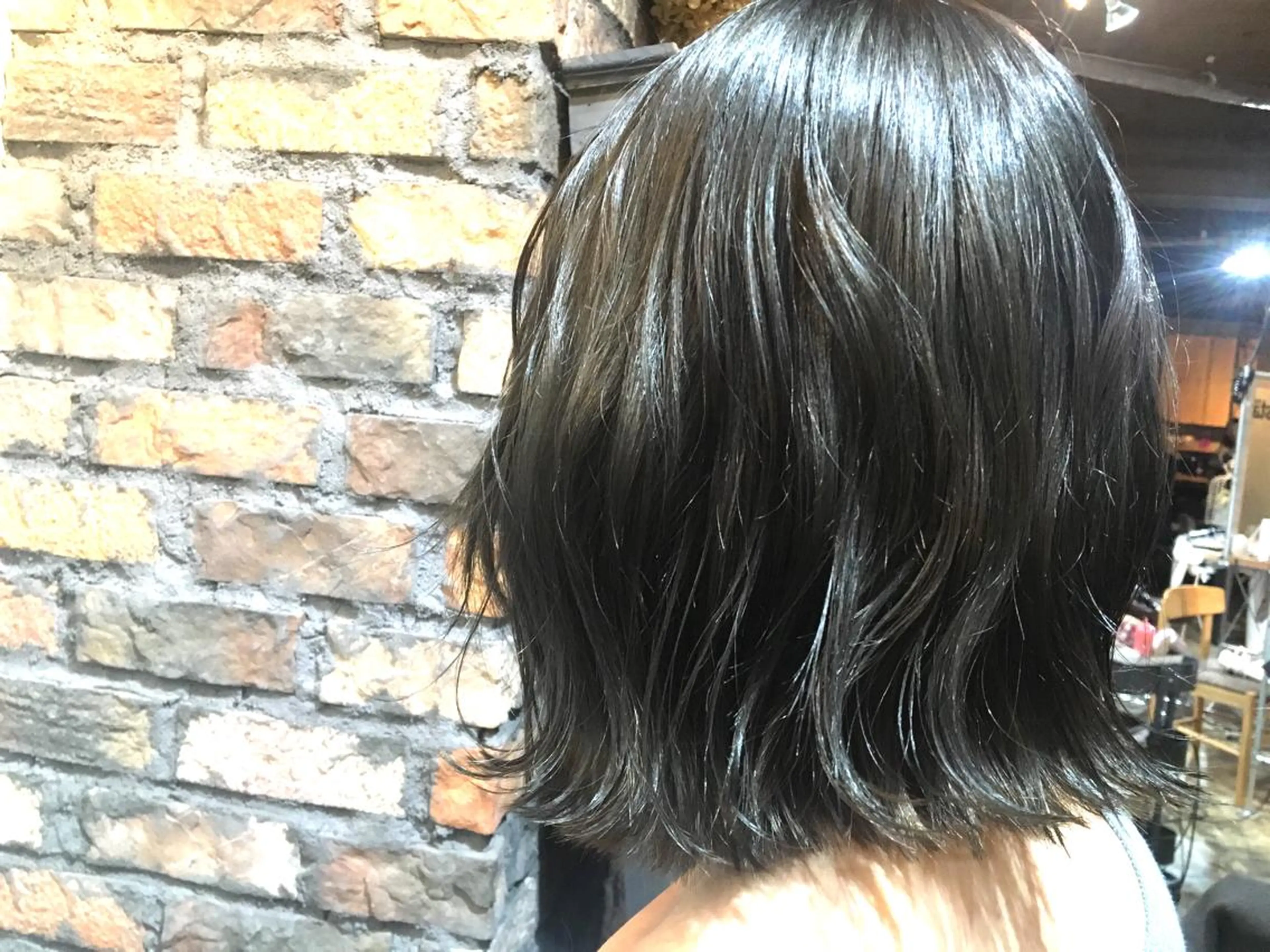 セミロング カラー グレージュ 半個室女性salon 🩰Natsumiのヘアスタイル