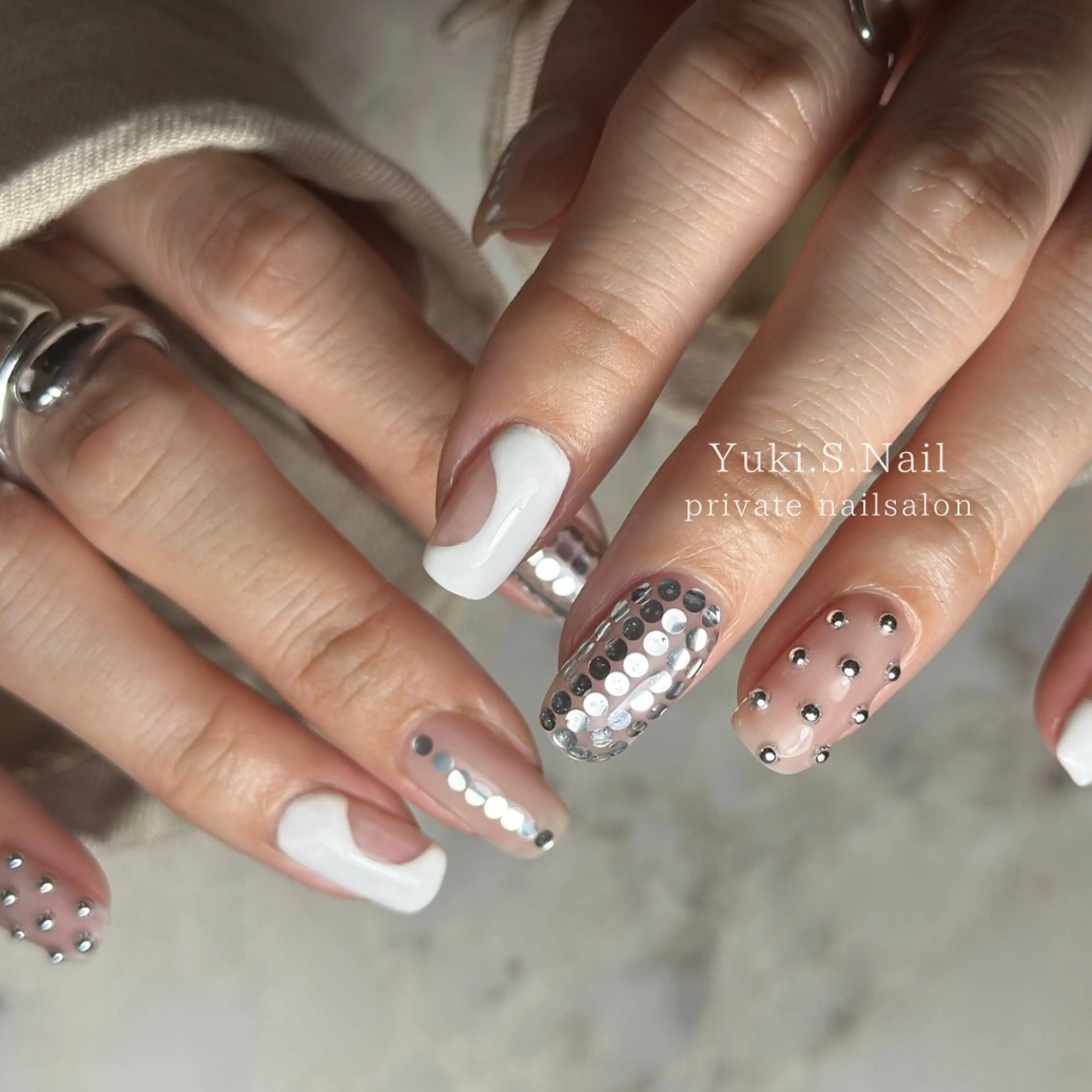 ショート ハンドネイル Yuki S.Nailのネイルデザイン