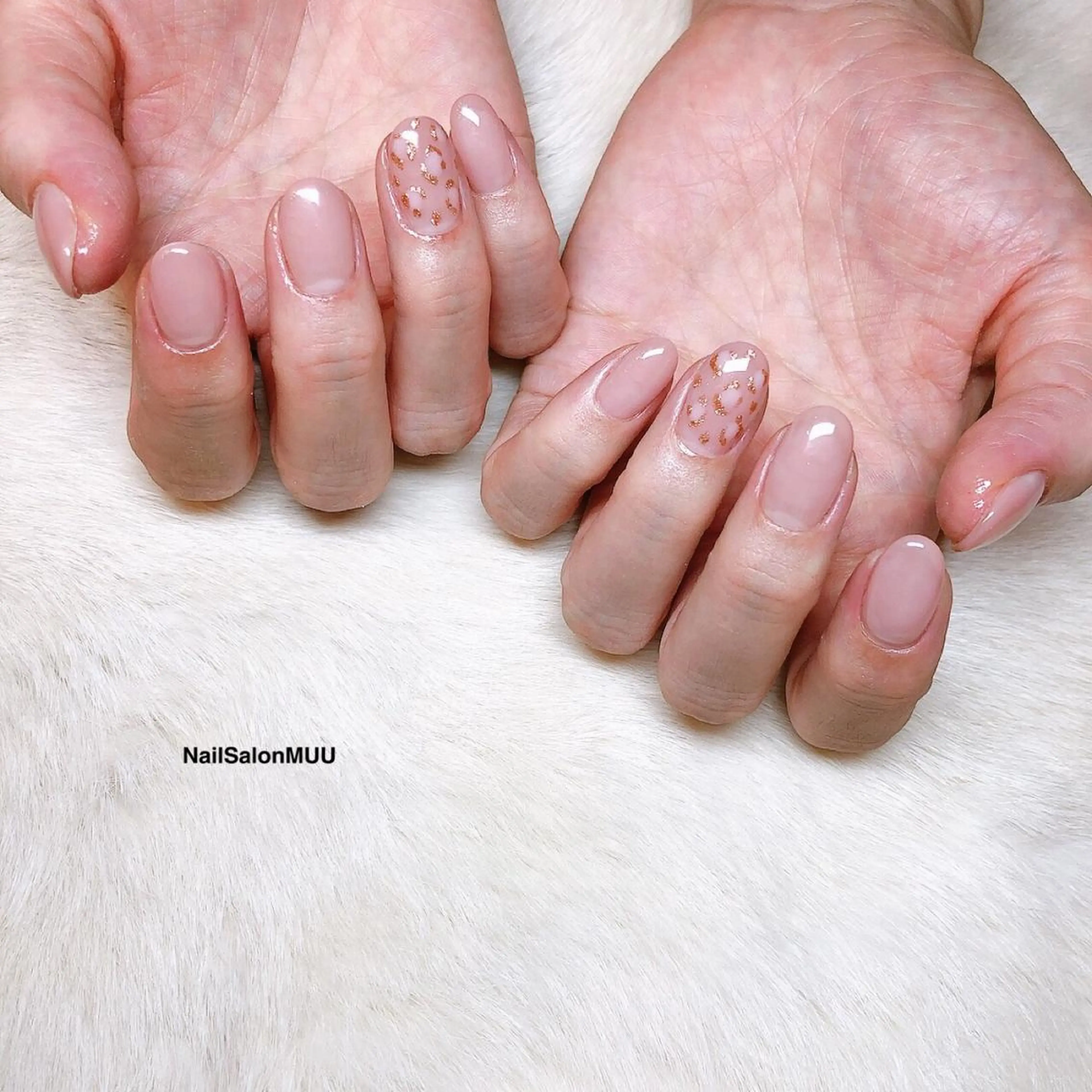 パラジェル【オフ&甘皮ケア込み】お好きなアート2本¥7700の写真