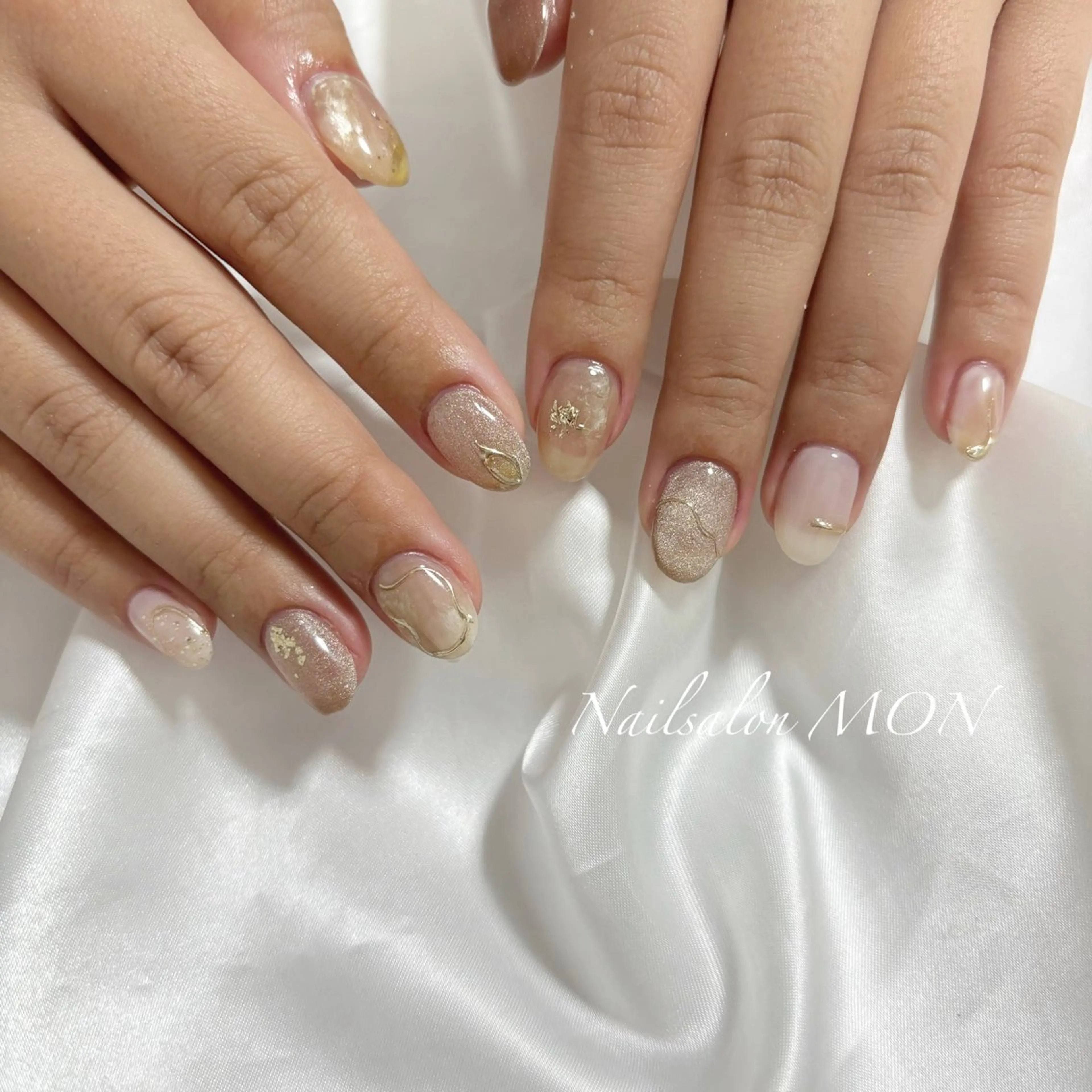 ネイル ハンドネイル Nailsalon MONのネイルデザイン
