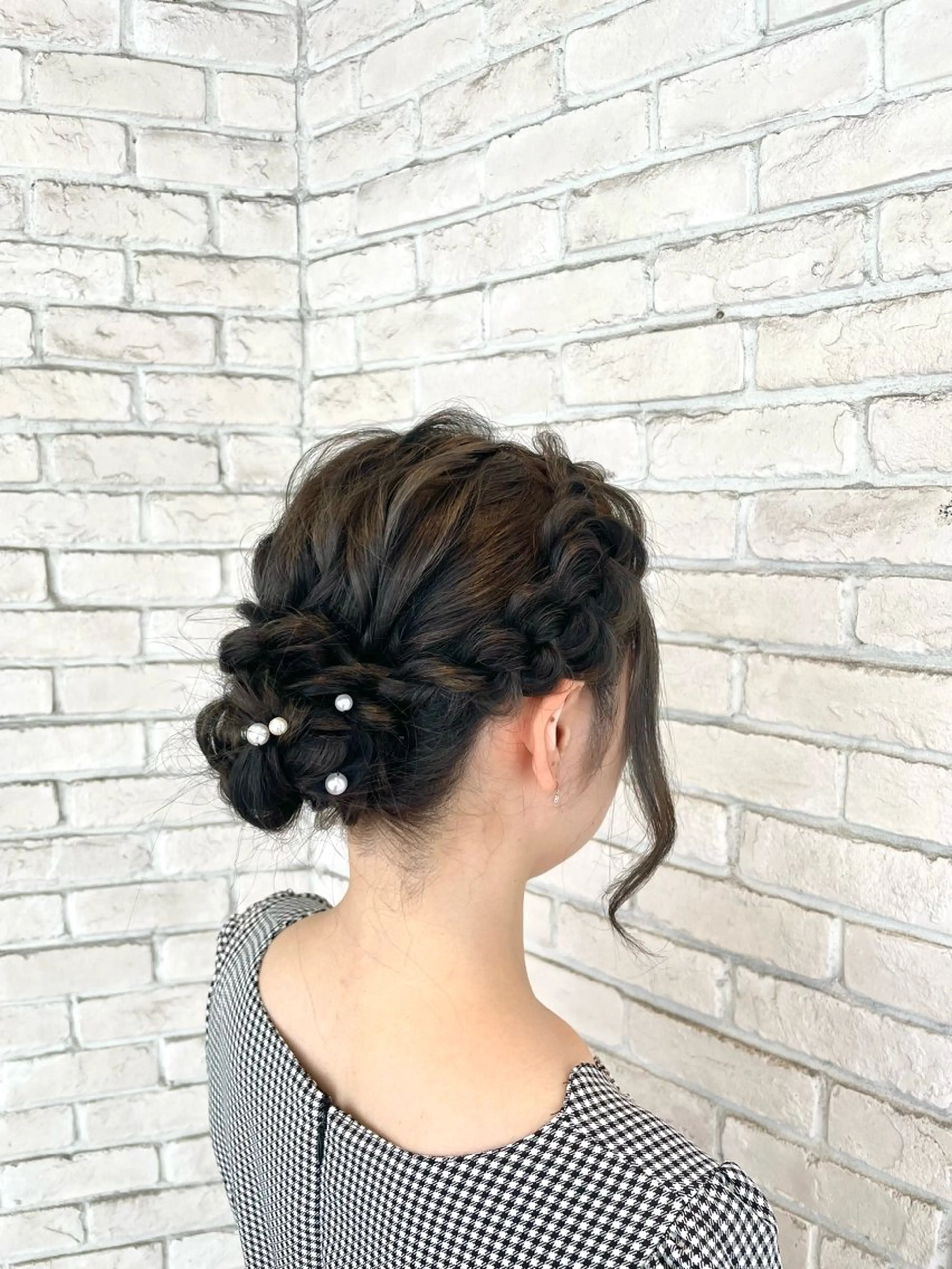 ミディアム ヘアアレンジ ヘアセット ブリーチ超特化美容師 ☯️ルカ✡️💫のヘアスタイル