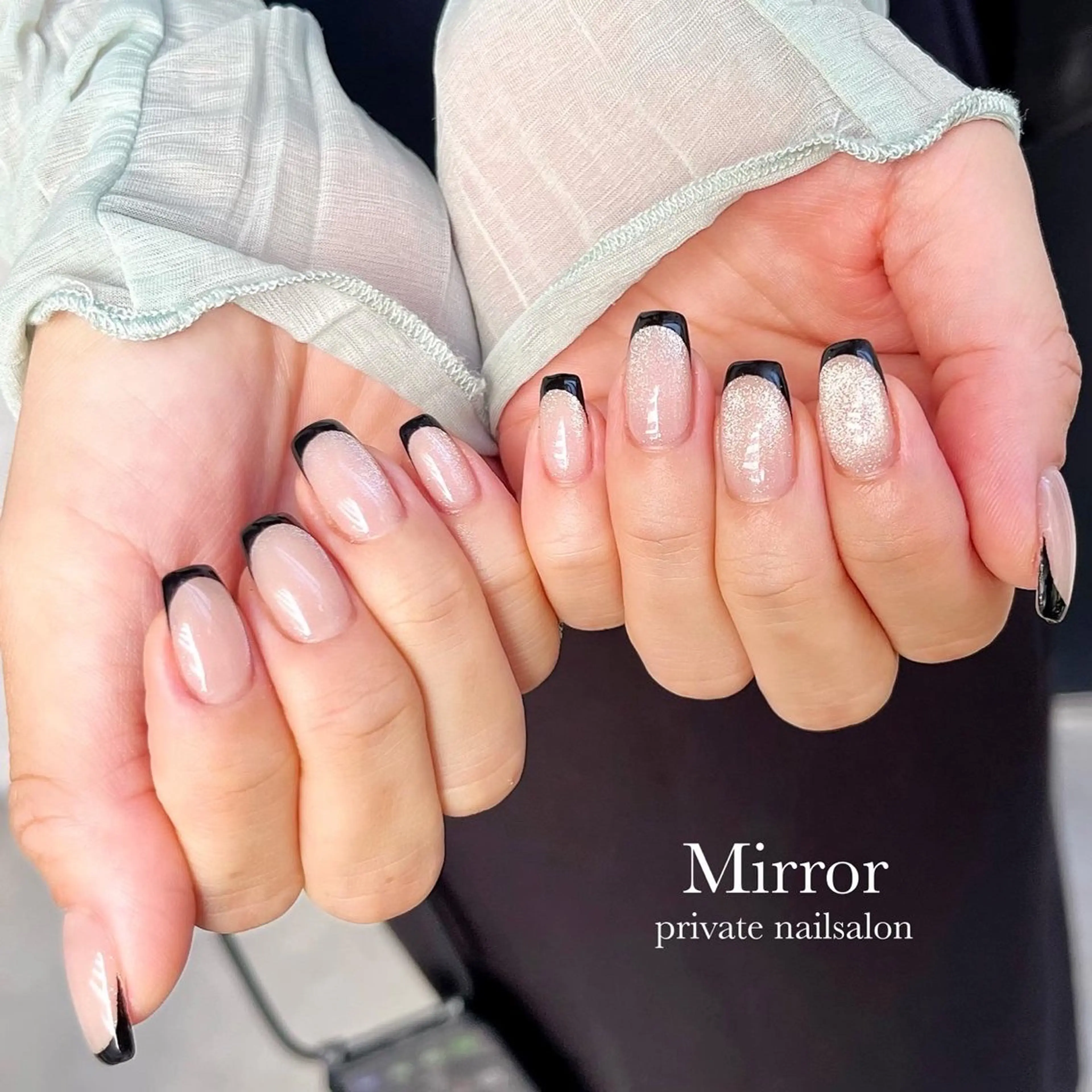 ネイル マグネットネイル nailsalon Mirrorのネイルデザイン