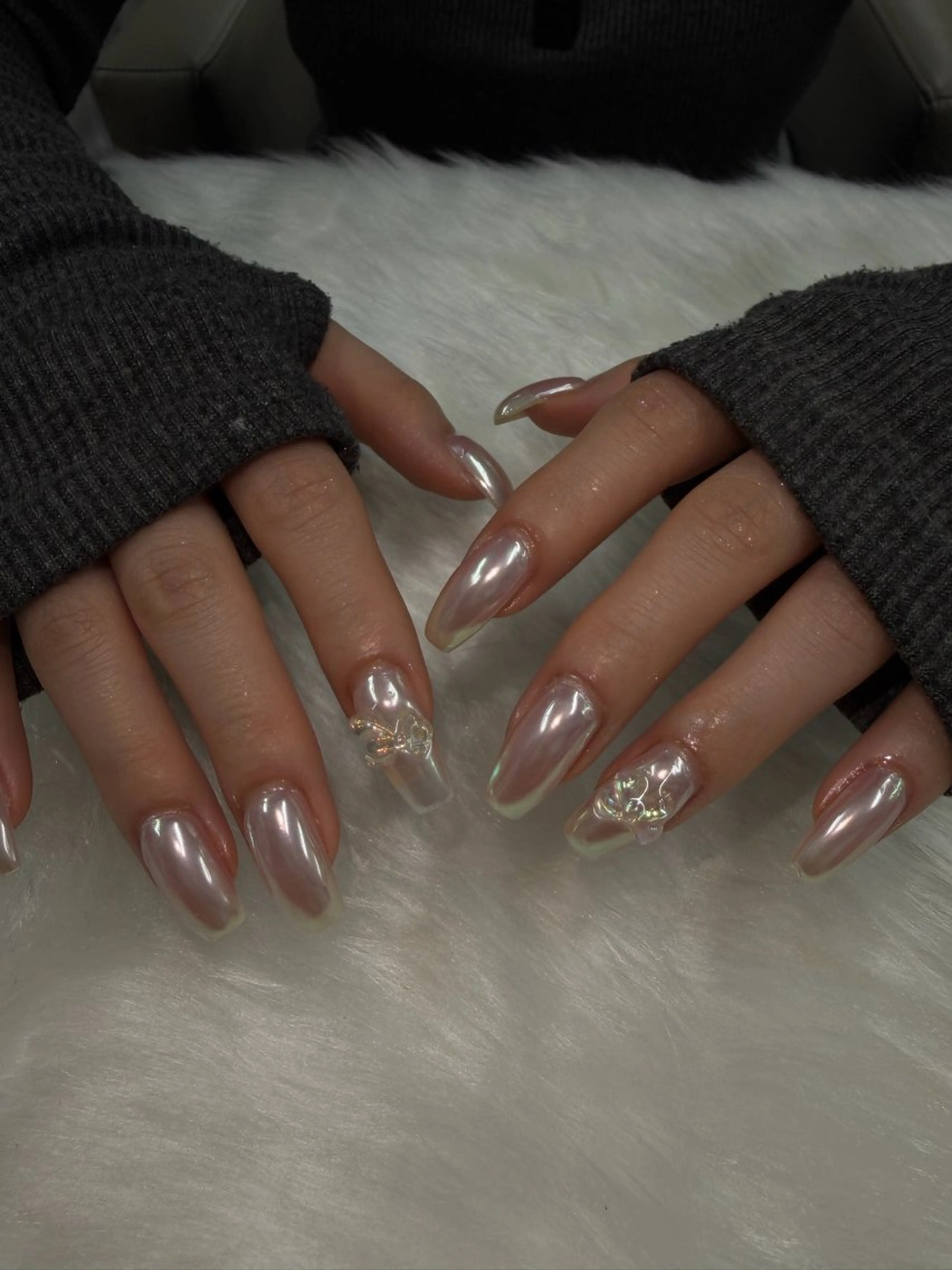 ネイル オーロラネイル Nail&Eye hanaのネイルデザイン