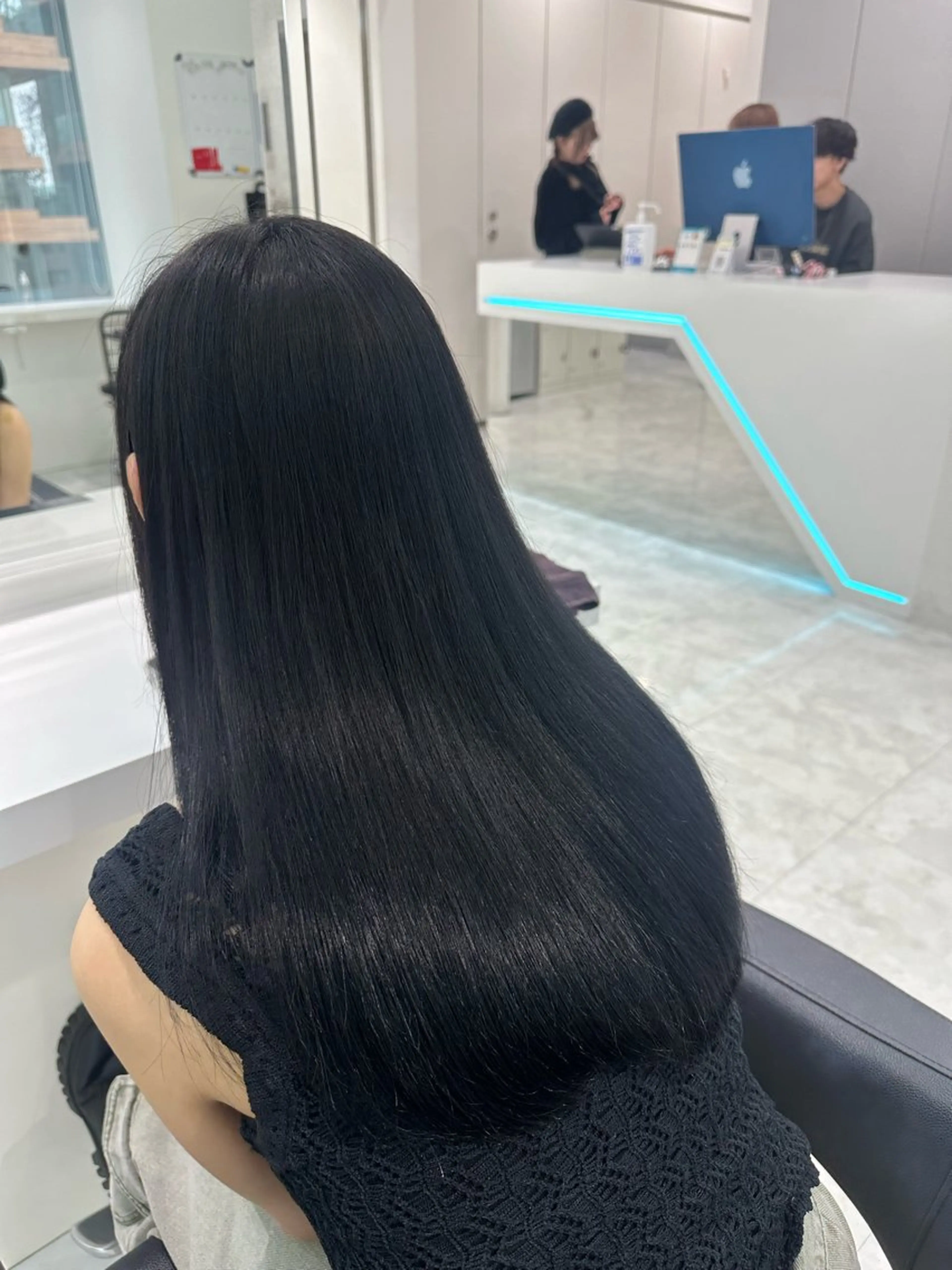 ロング カラー ヘアアレンジ メンズ 透明感カラー ヘアカラー トリートメント 🩰韓国ガーリー🏹 kotono🪽のヘアスタイル