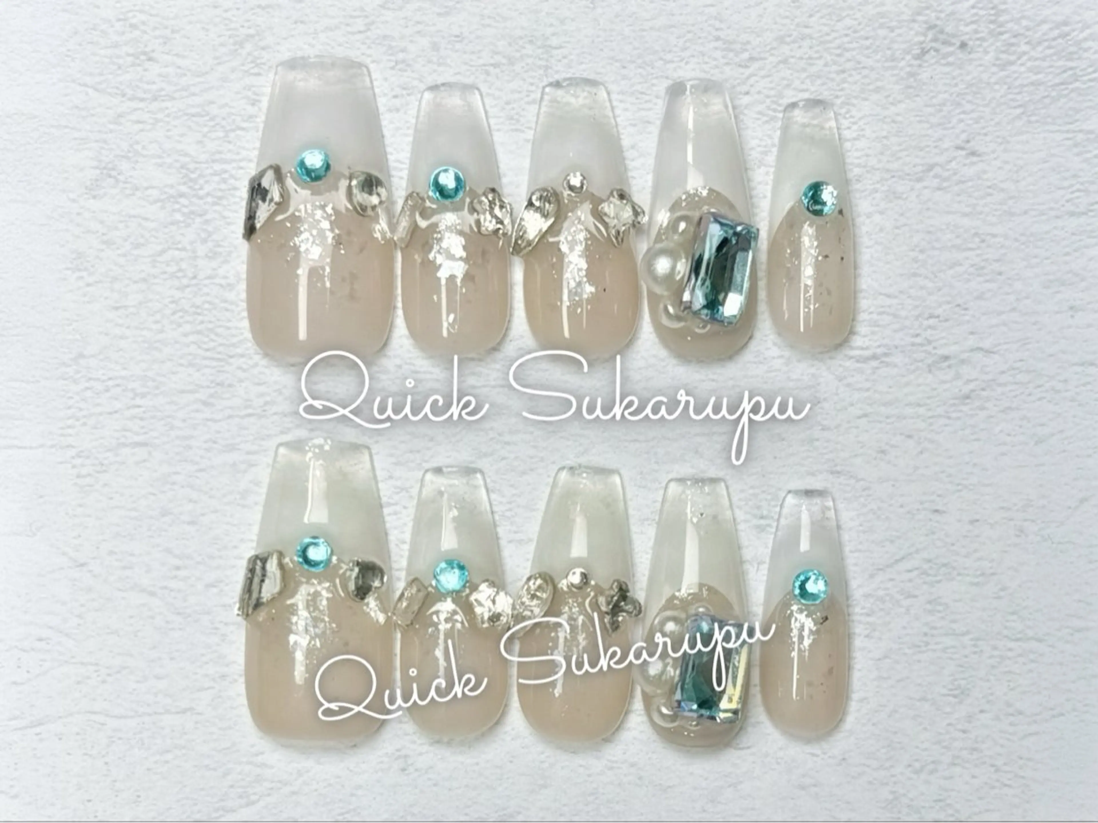 ネイル ハンドネイル Quick Sukarupu新宿のネイルデザイン