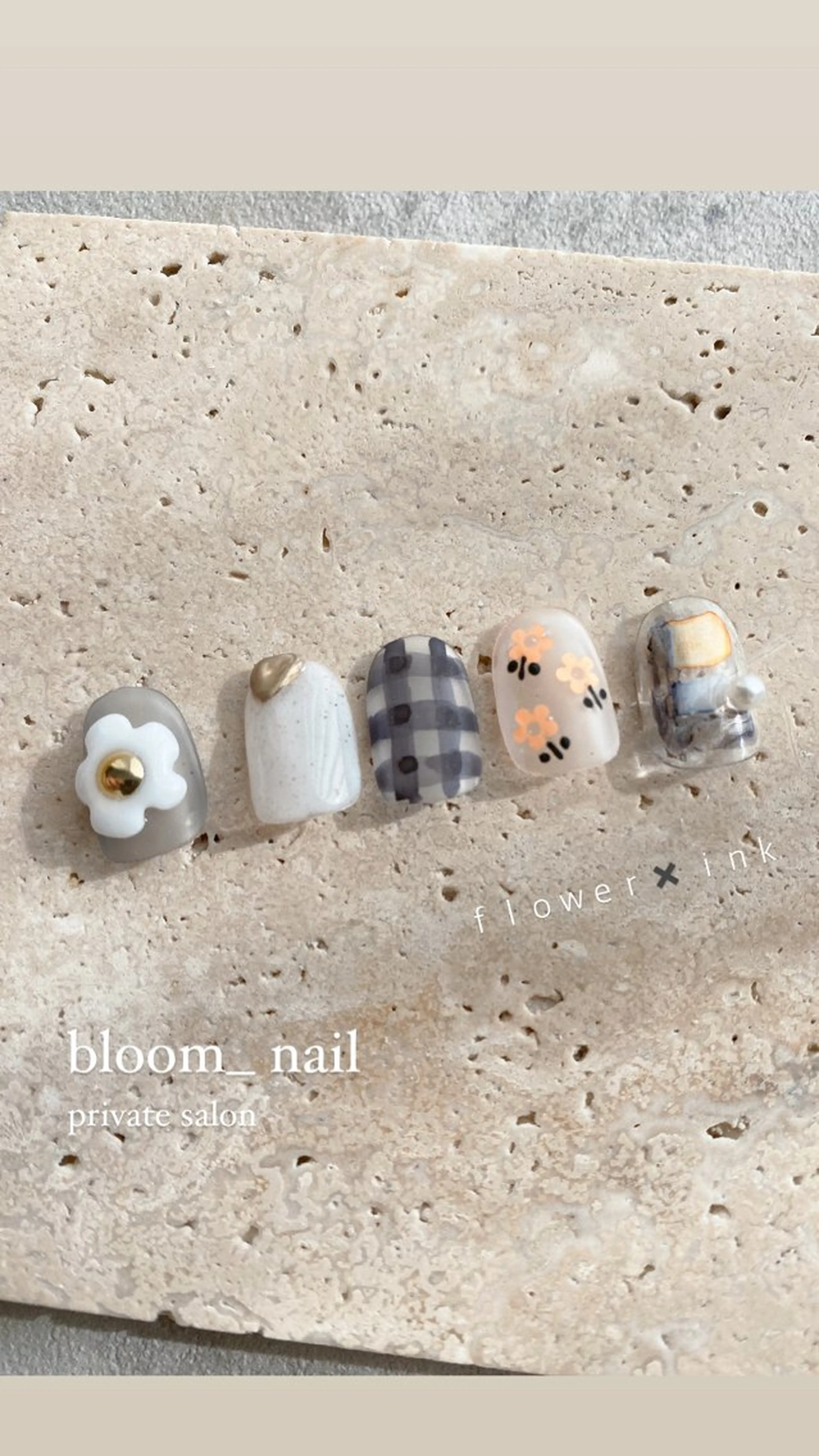 ネイル アートネイル ジェルネイル マグネットネイル マットネイル ミラーネイル bloom_ nailのネイルデザイン