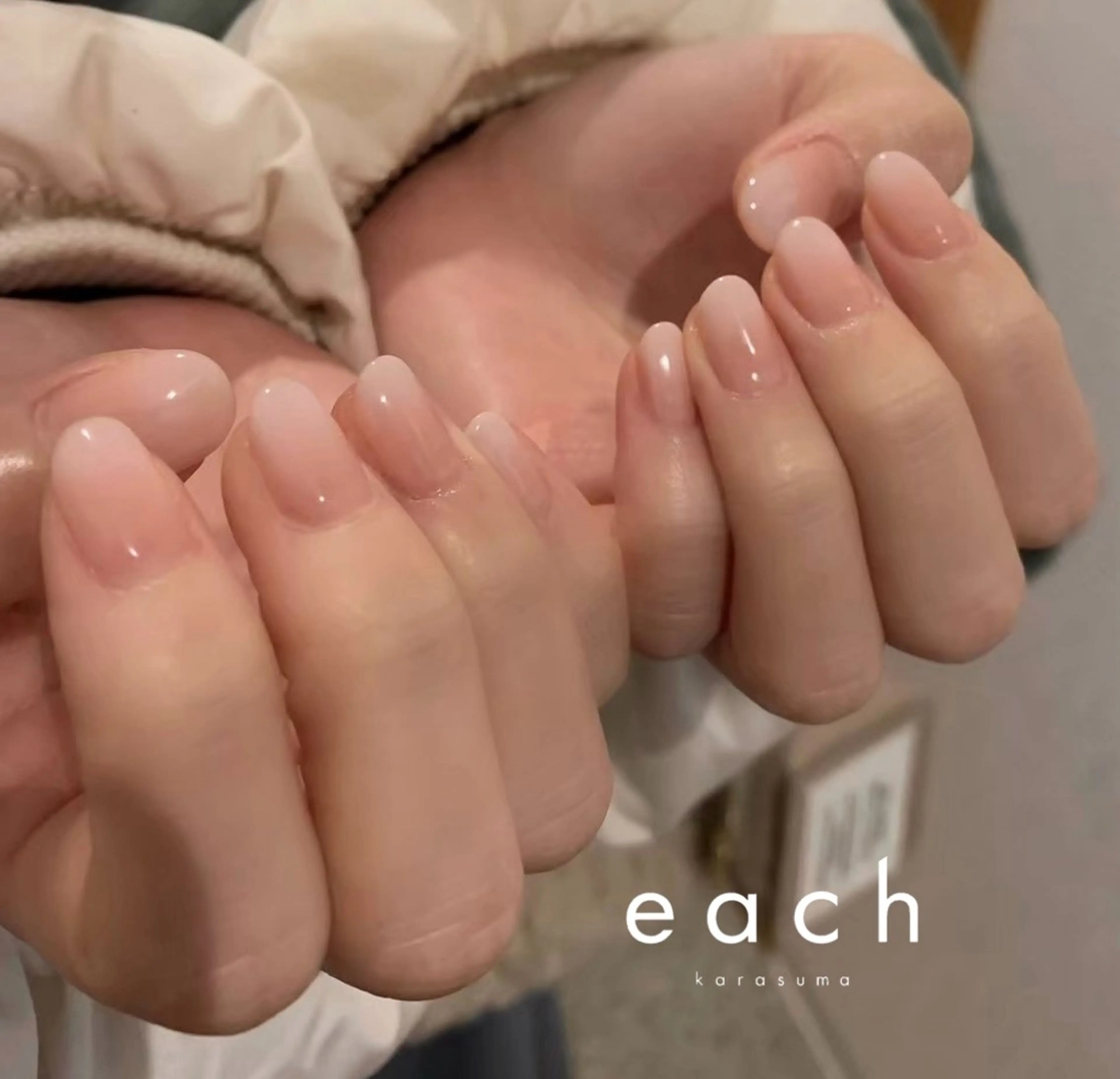 ネイル ジェルネイル each sakuraのネイルデザイン