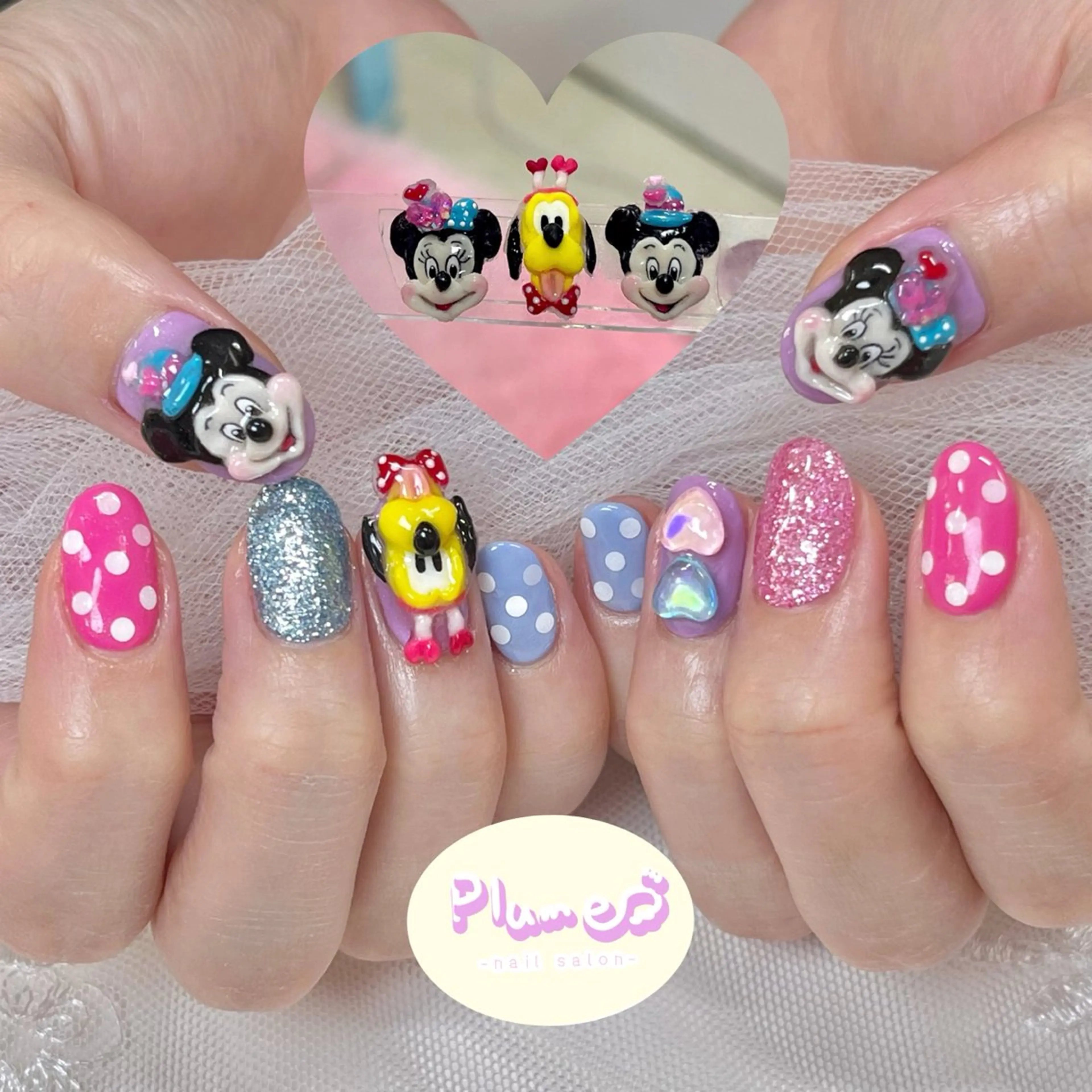 ネイル ハンドネイル plume nail ☆韓国ネイルのネイルデザイン