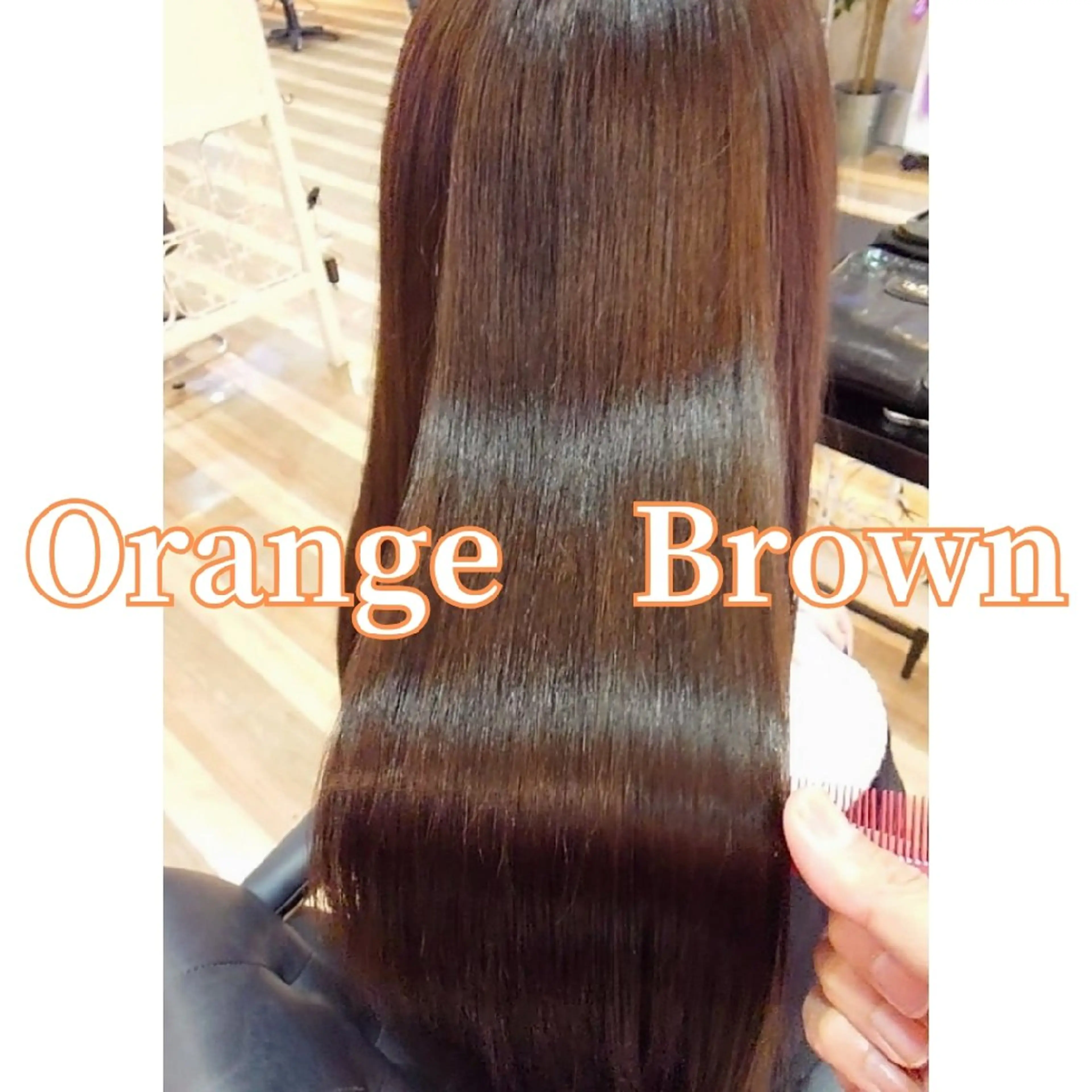 セミロング カラー ブラウンカラー 髪質改善 カット ヘアカラー ヘッドスパ Russo(ルッソ)所属・こにし/蒲生四丁目 /髪質改善/スパのヘアスタイル