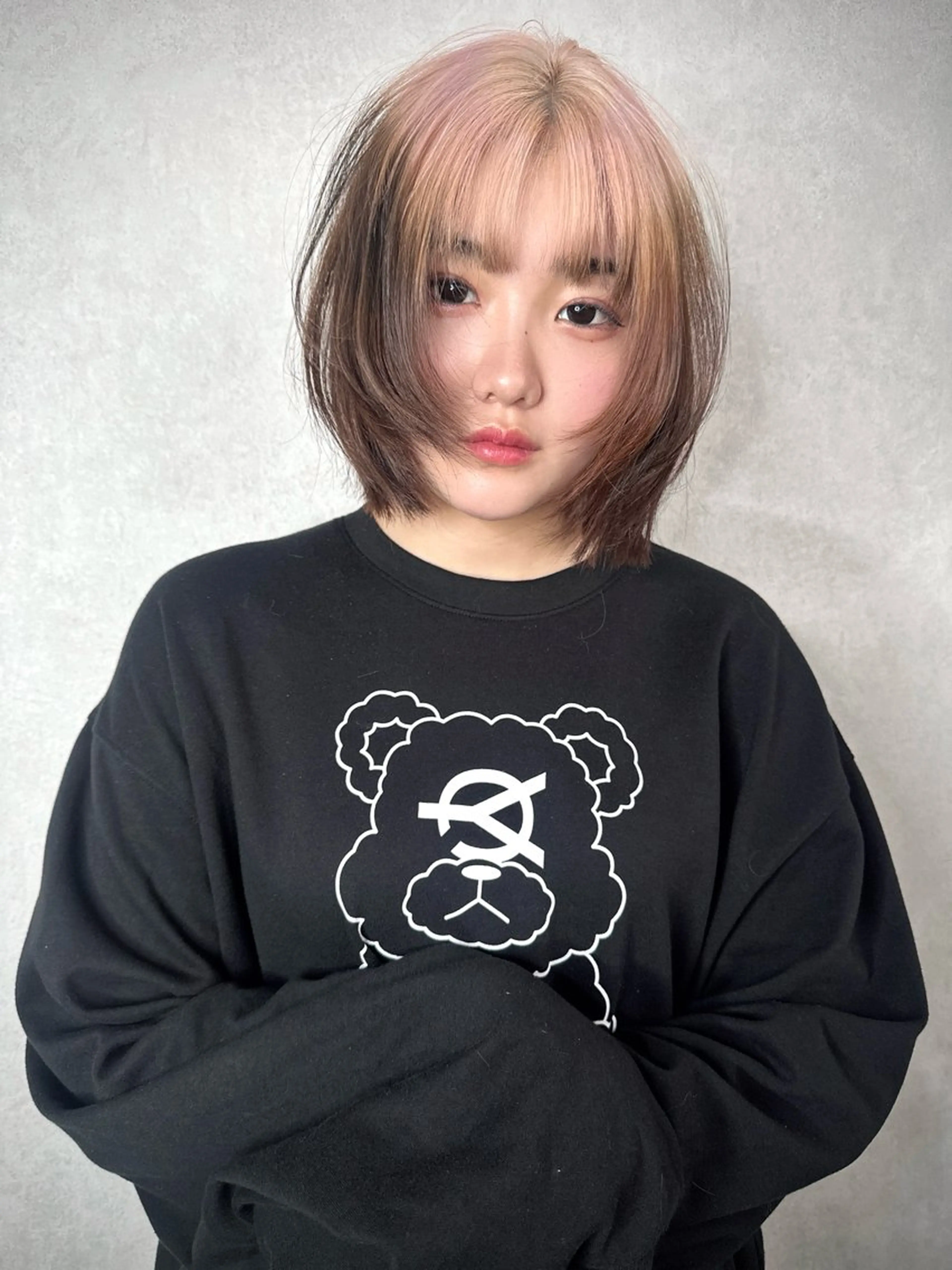 ミディアム カラー MASAYUKI/ ブリーチのヘアスタイル