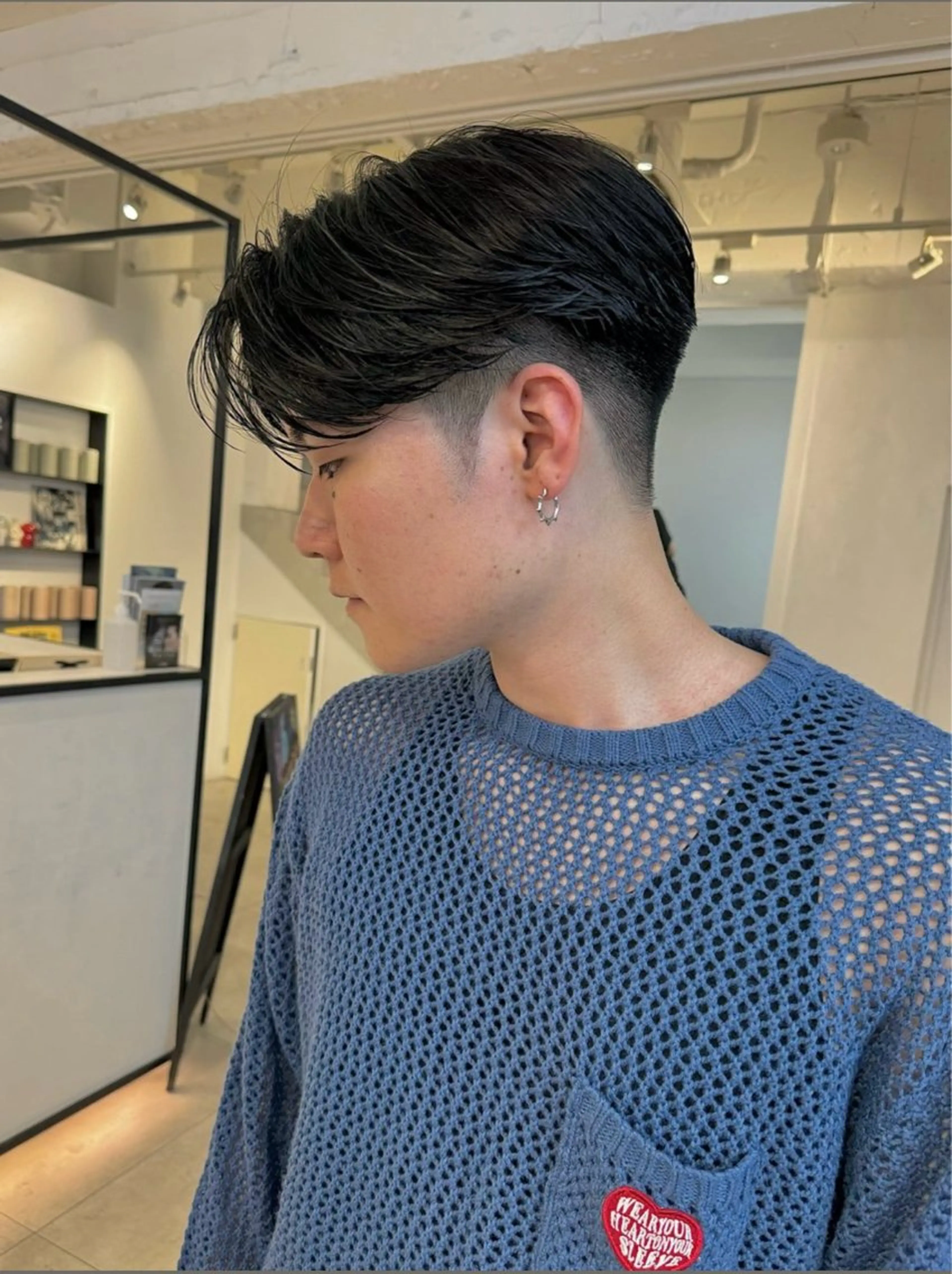 ショート パーマ メンズ カット men's/perm colorDaijuのヘアスタイル