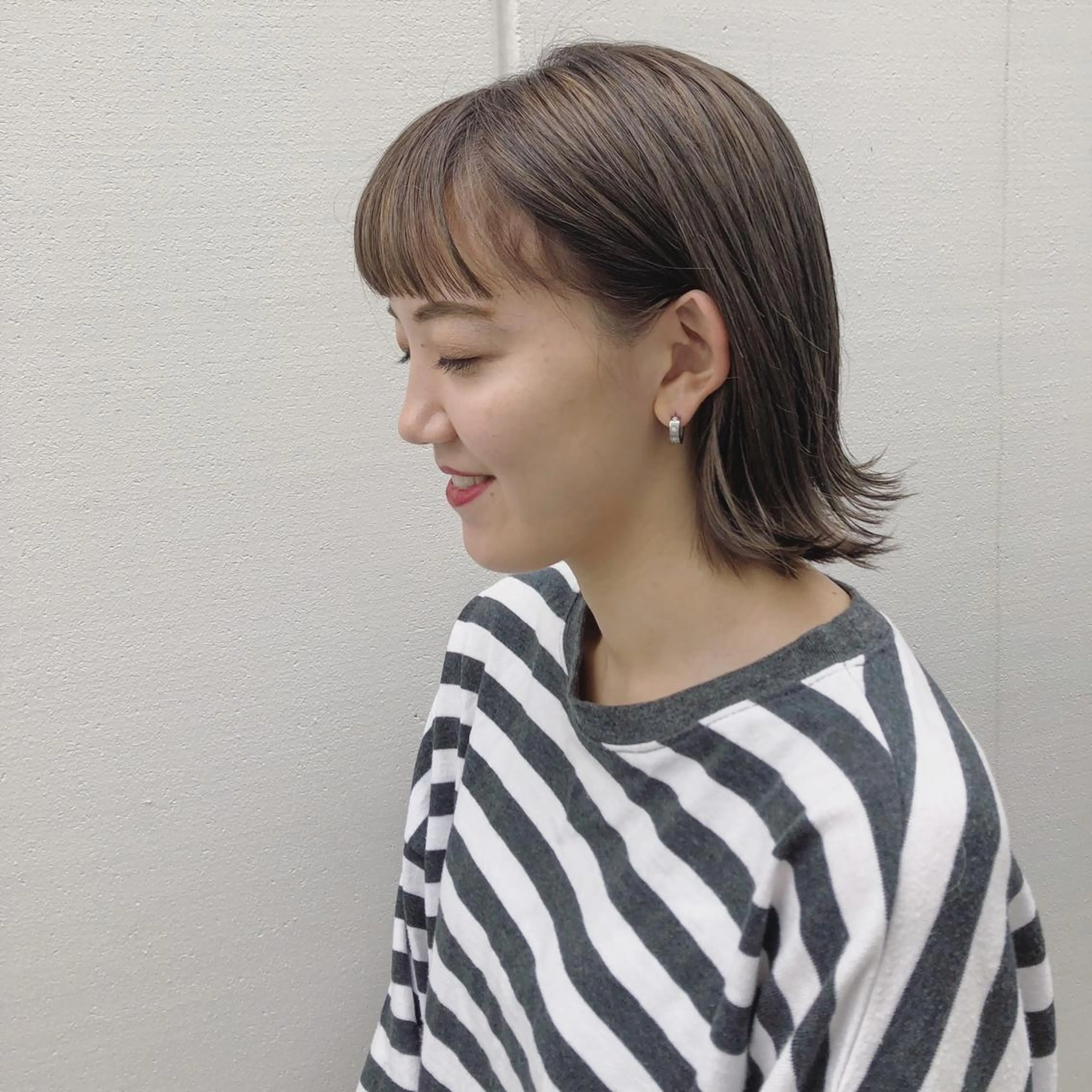 ショート カラー ノグチ ユウキ/ボブのヘアスタイル