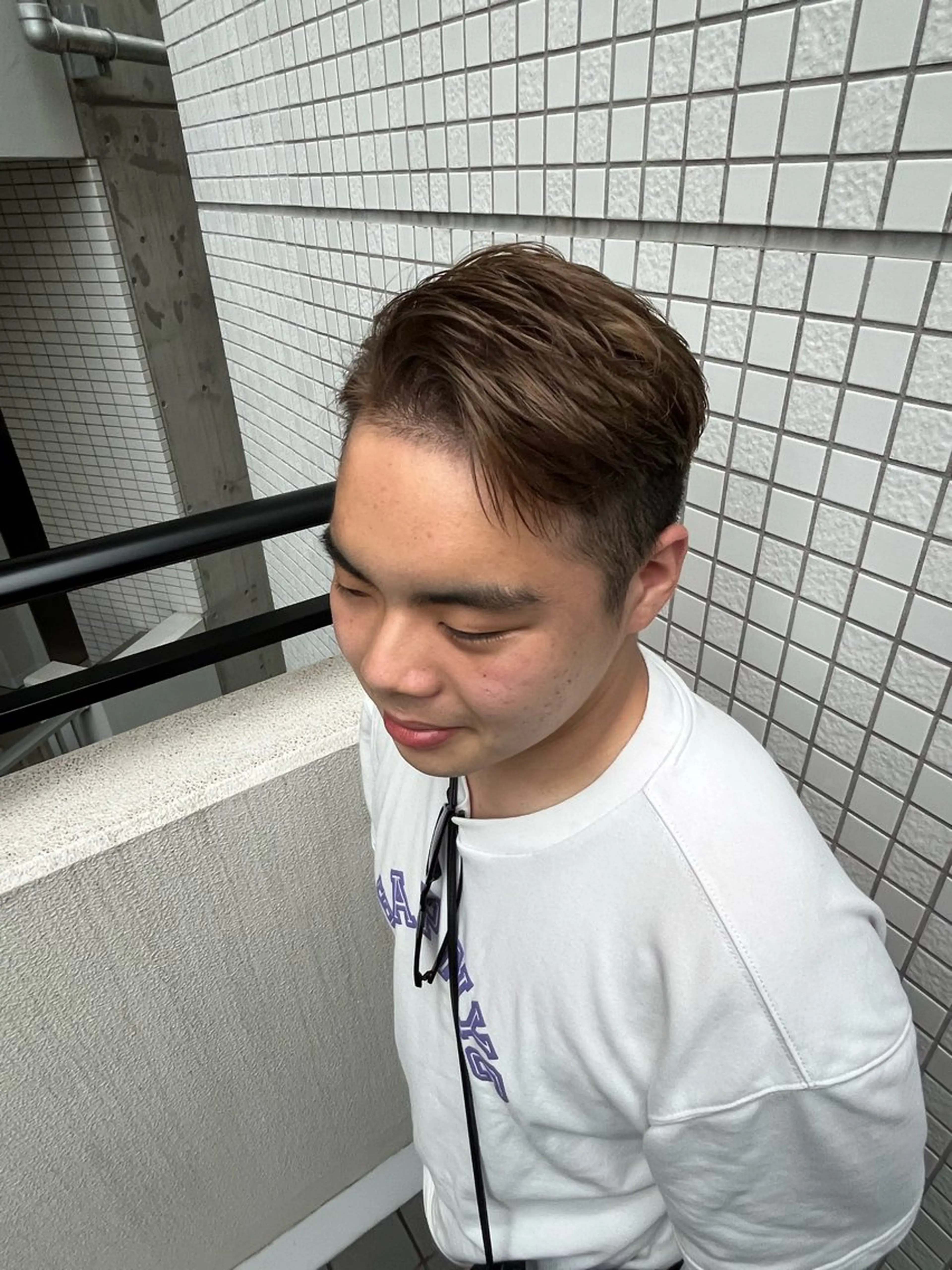 カラー メンズ カット ヘアカラー トリートメント ヘアセット メンズパーマ特化 🔥韓国ヘア職人🔥のヘアスタイル