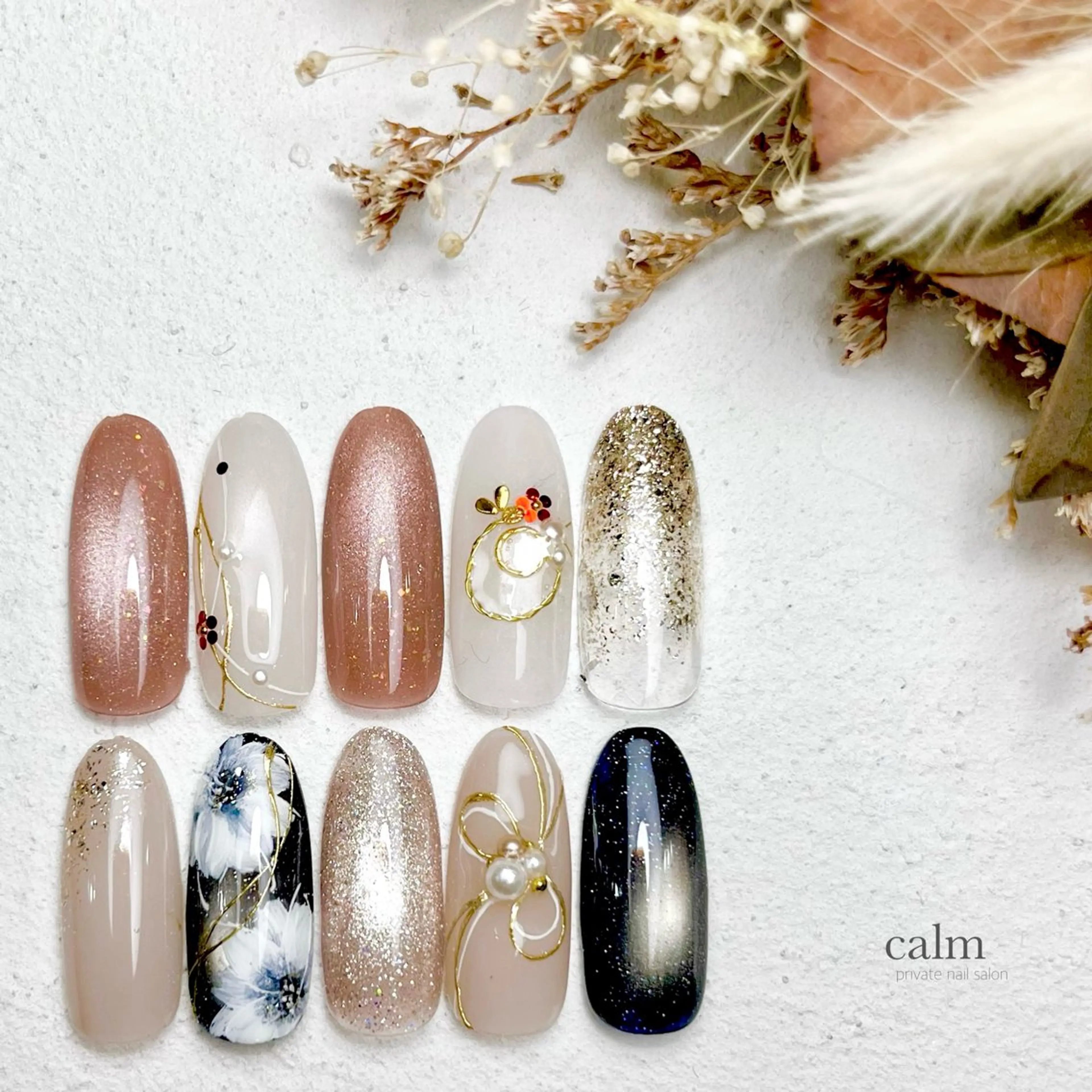 ネイル ハンドネイル calm 〔ｶｰﾑ〕のネイルデザイン