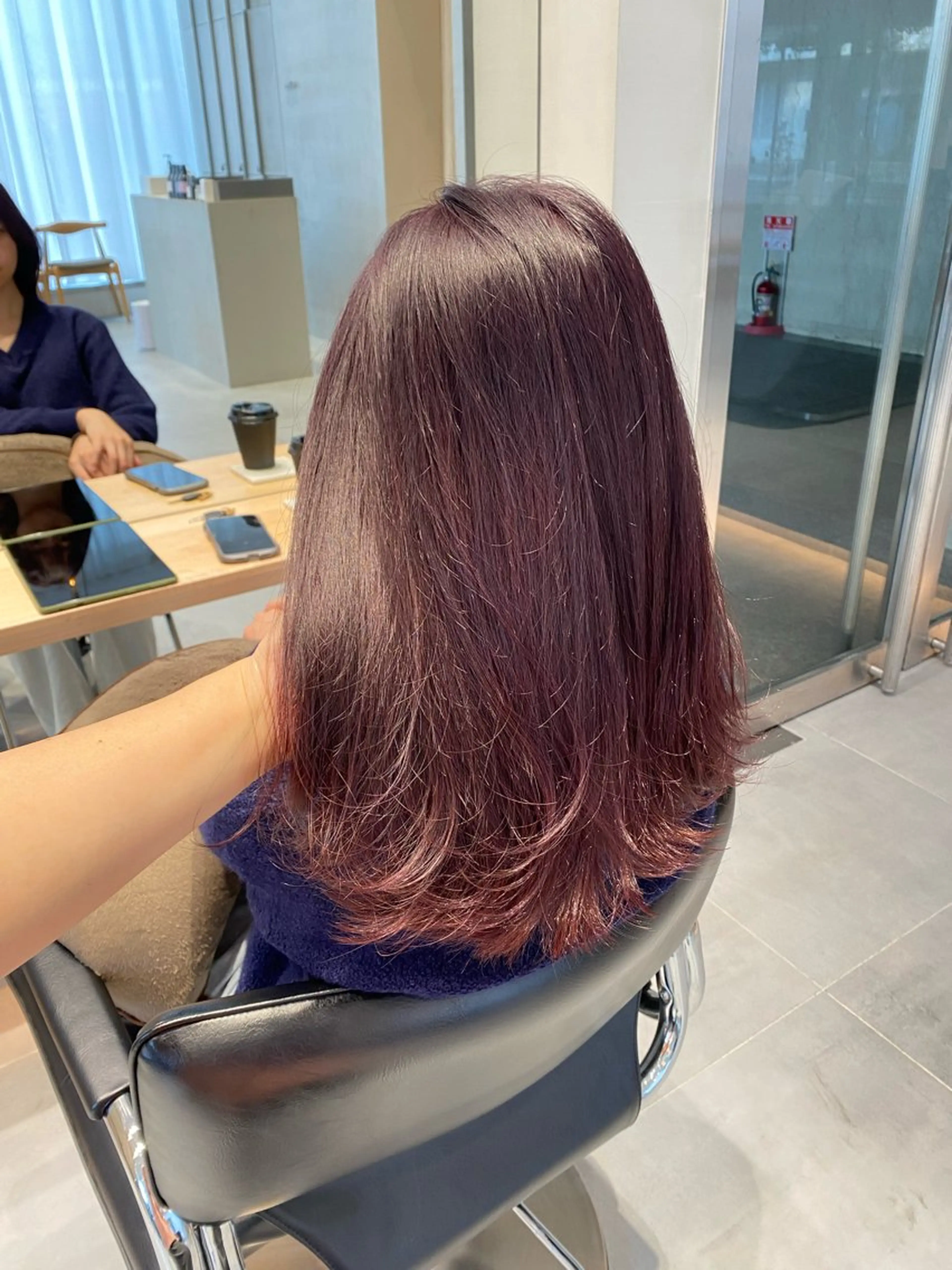 ロング カラー ヘアカラー トリートメント ヘアセット 風香🪼レイヤー /透明感カラーのヘアスタイル