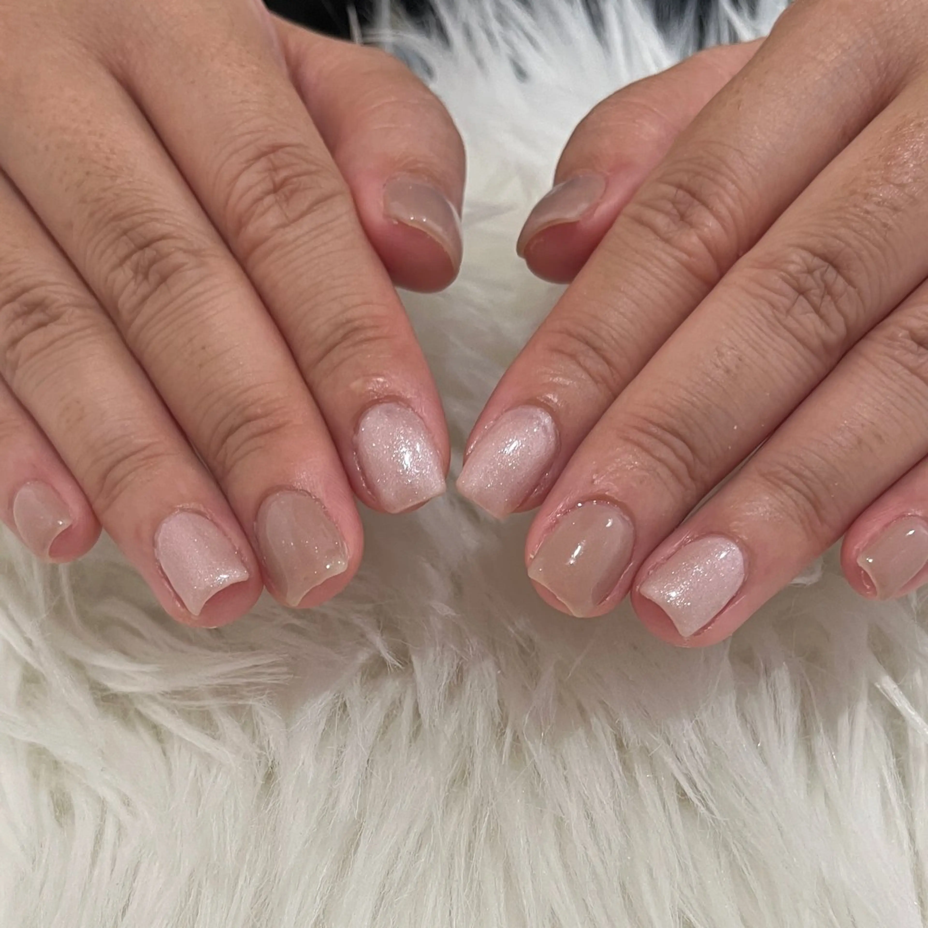 【Jrネイリスト】（オフなし）🧸 ワンカラー / グラデーションの写真