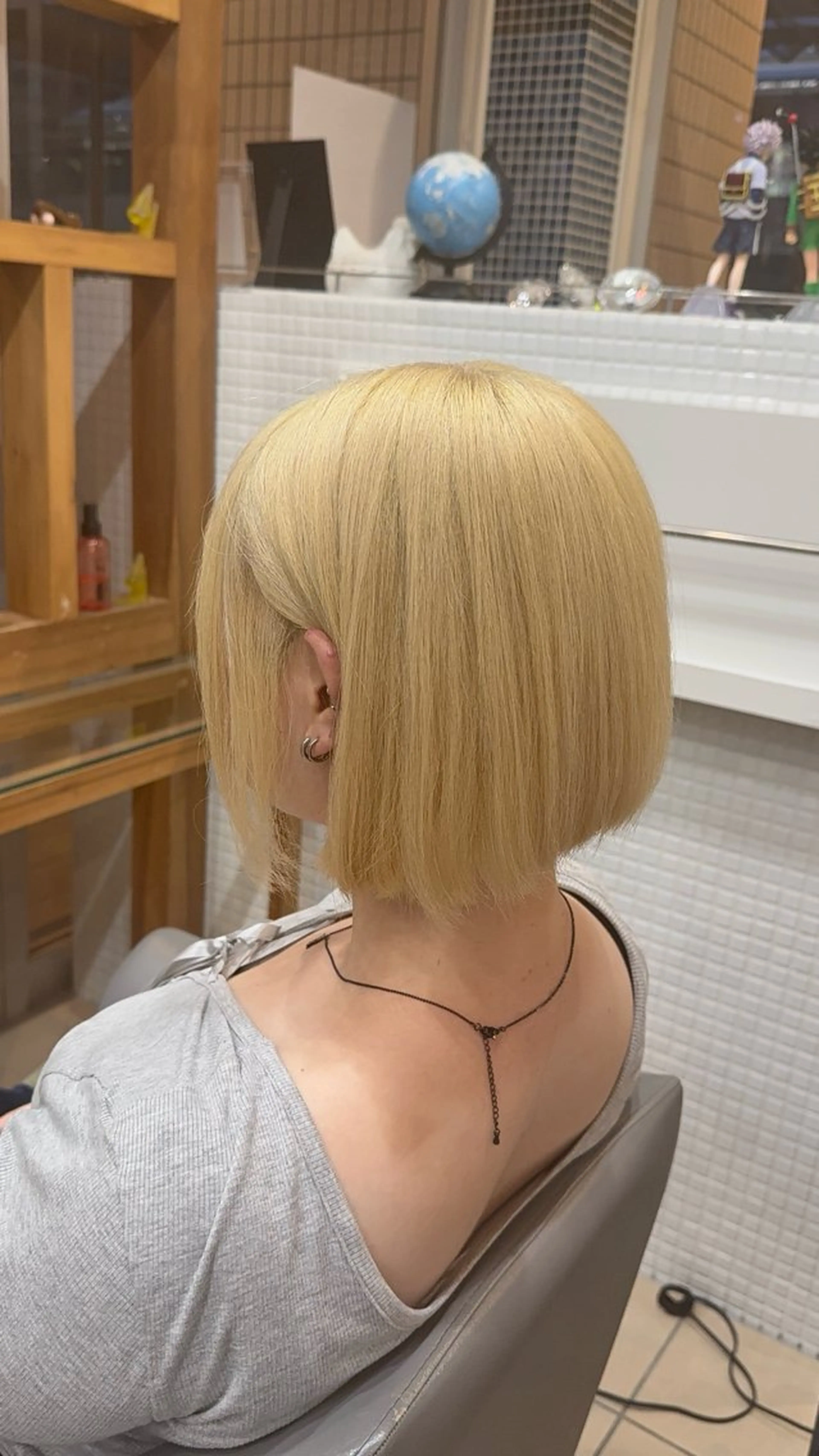 ヘアカラー レイヤーカット/ 縮毛矯正/海音のヘアスタイル