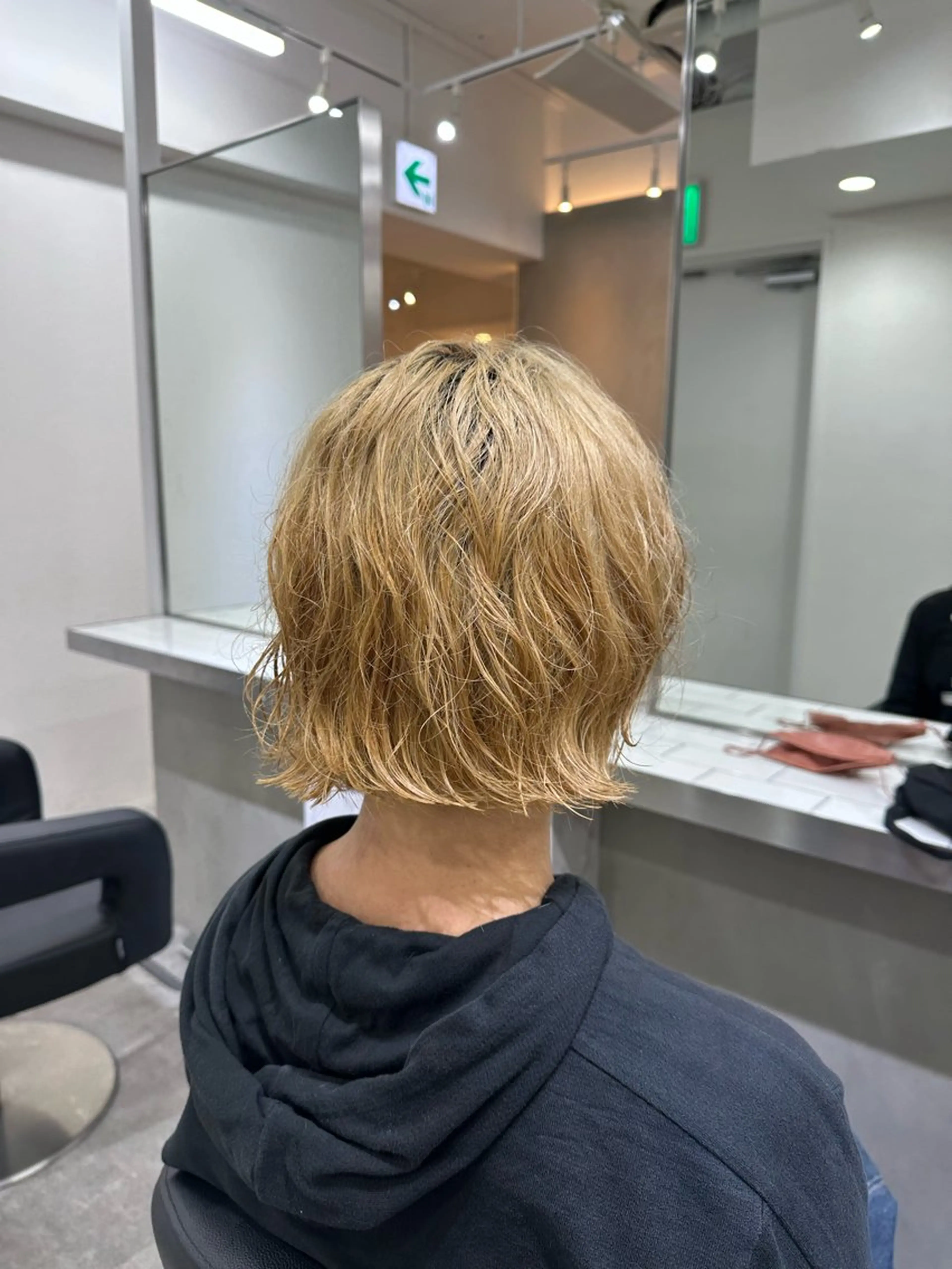 ショート パーマ 銀座/ヘアセット シマムラ ミホのヘアスタイル