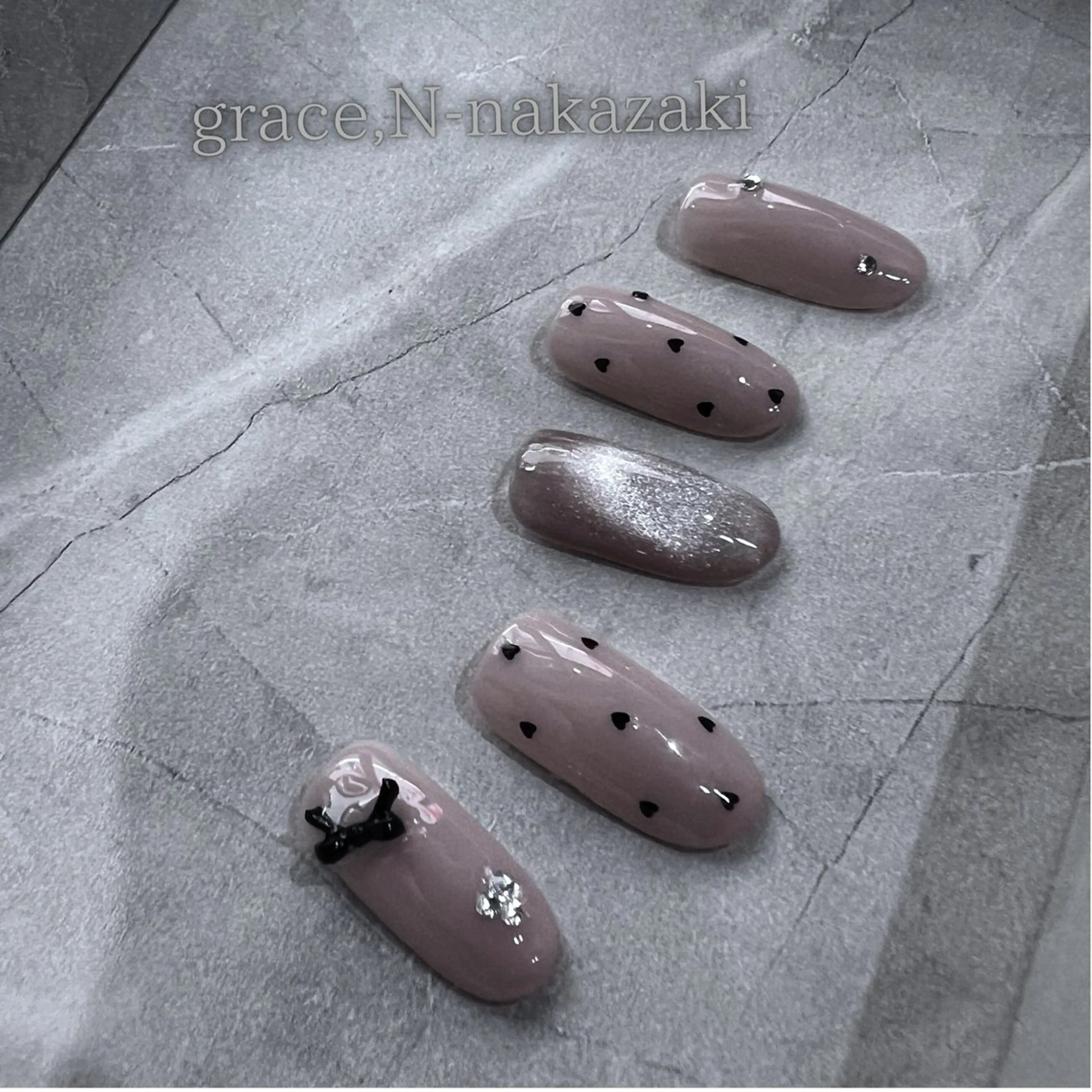 ネイル grace,N-nakazaki所属・grace,N 2男性NGのネイルデザイン