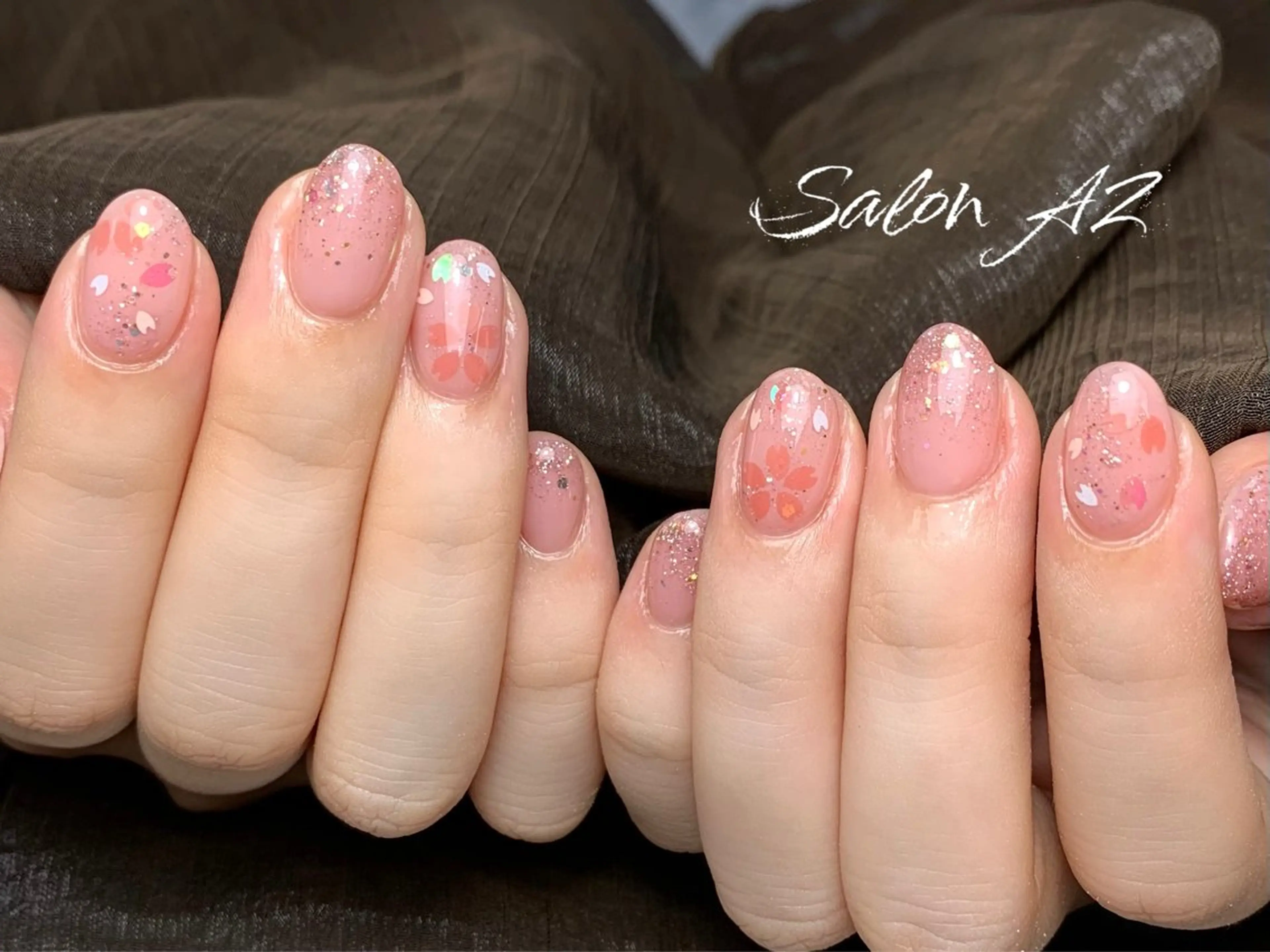 ネイル オフィスネイル ハンドネイル salon AZのネイルデザイン