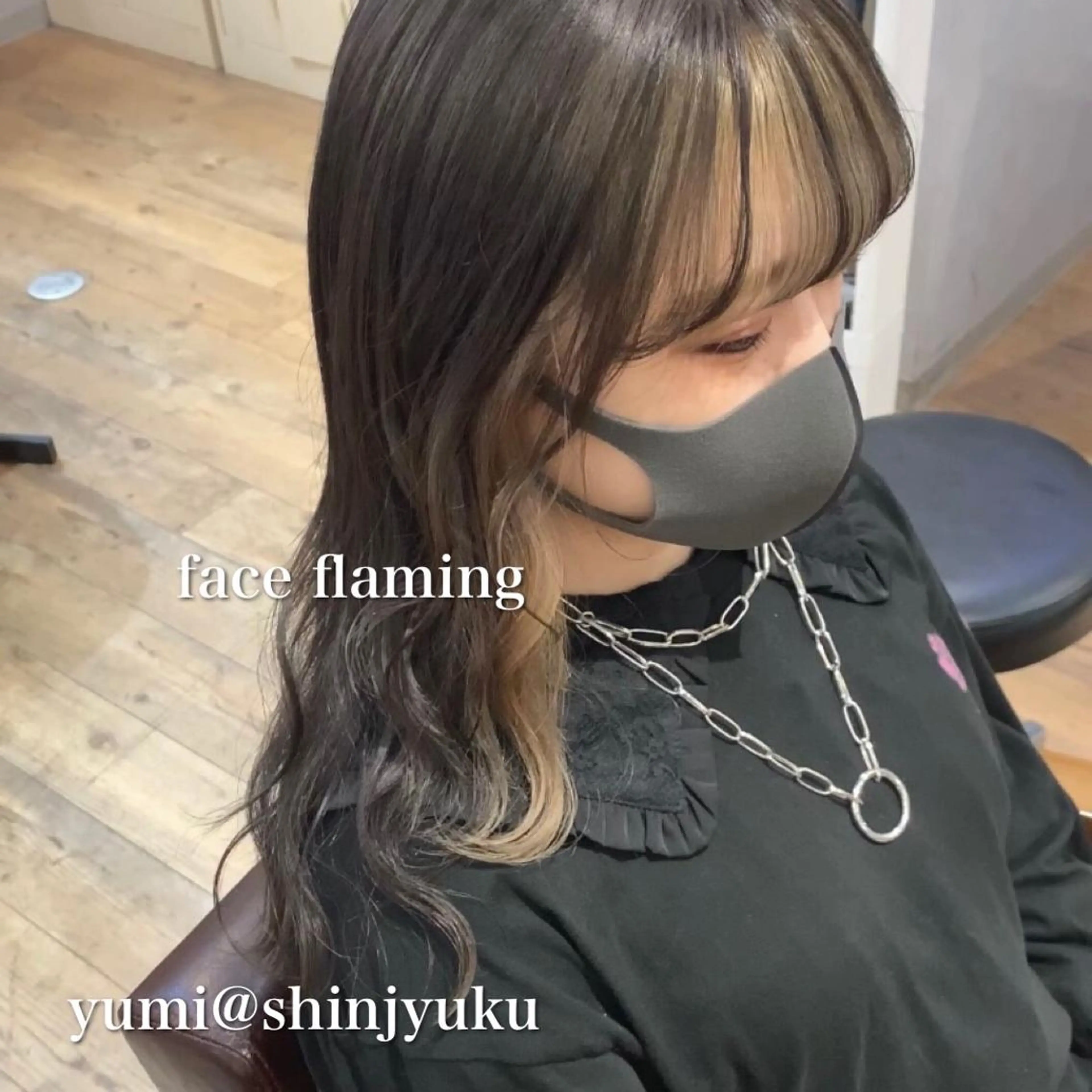 セミロング カラー パーマ ヘアアレンジ メンズ キッズ ネイル マツエク・マツパ 学生（メンズ向け） 学生 ヘアカラー 新宿駅近♡友達とOK 🦋W -ワット -のヘアスタイル