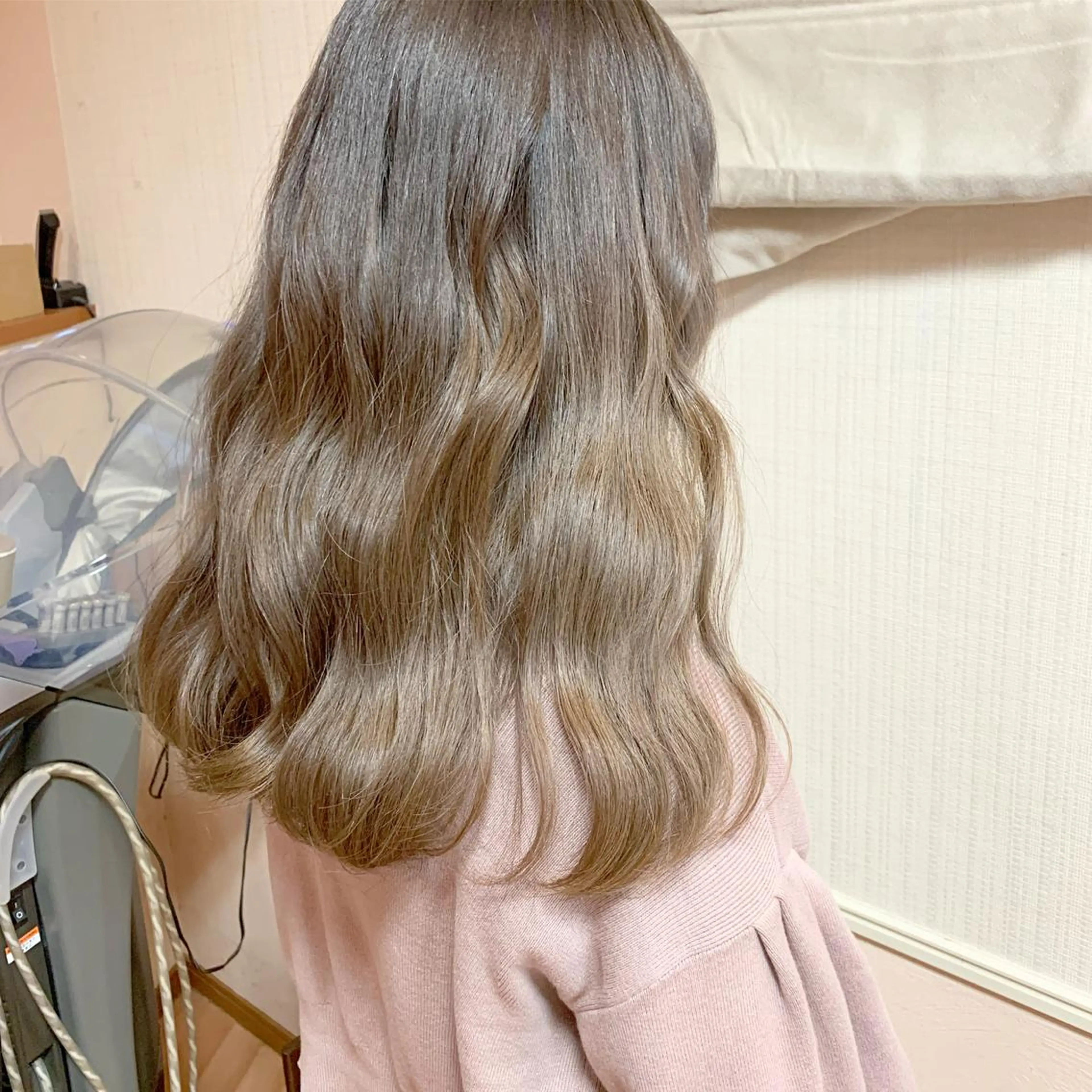 セミロング カラー ヘアアレンジ ヘアカラー トリートメント coubou所属・mayu .のヘアスタイル