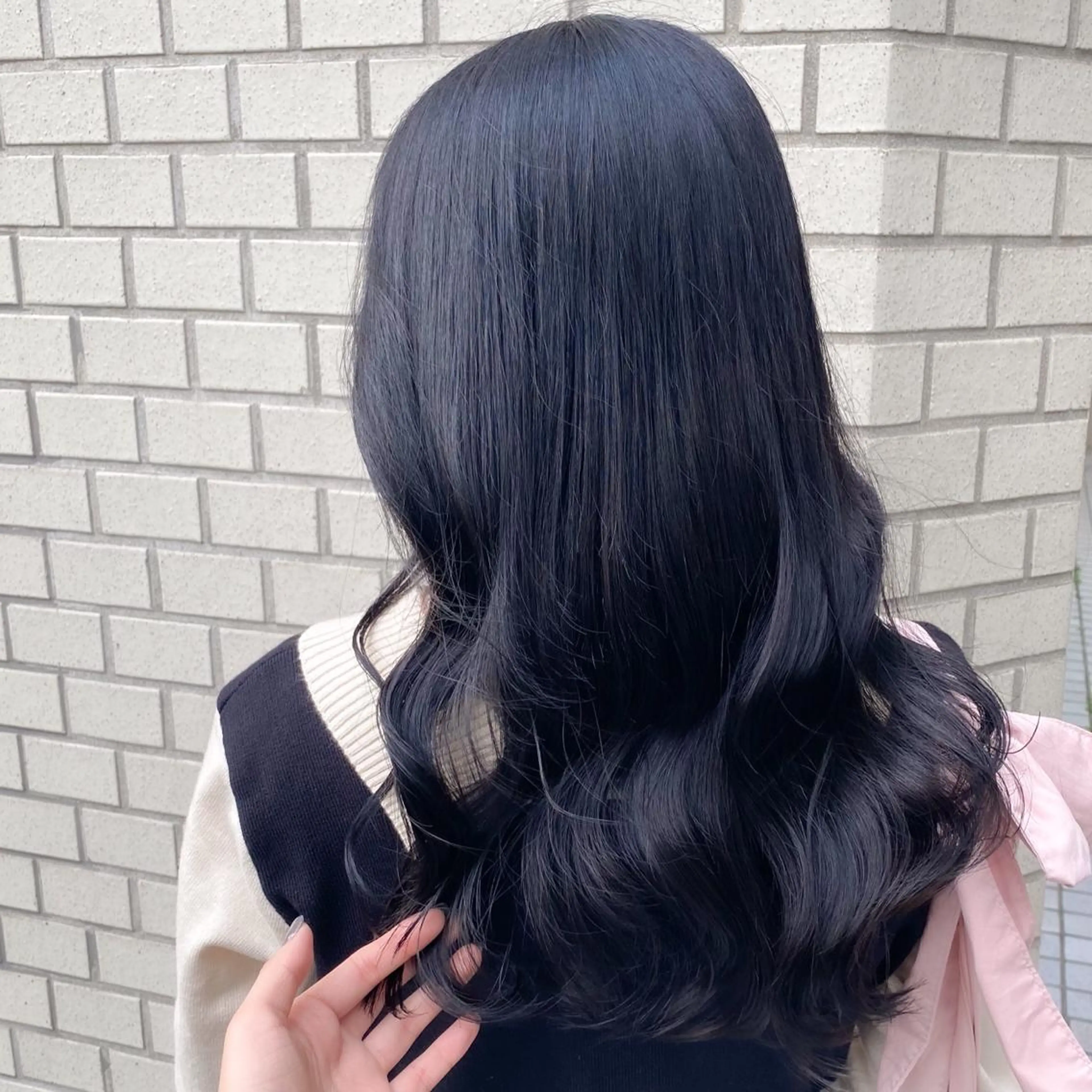 ロング カラー FERIA梅田🖤 透明感カラー🎀のヘアスタイル