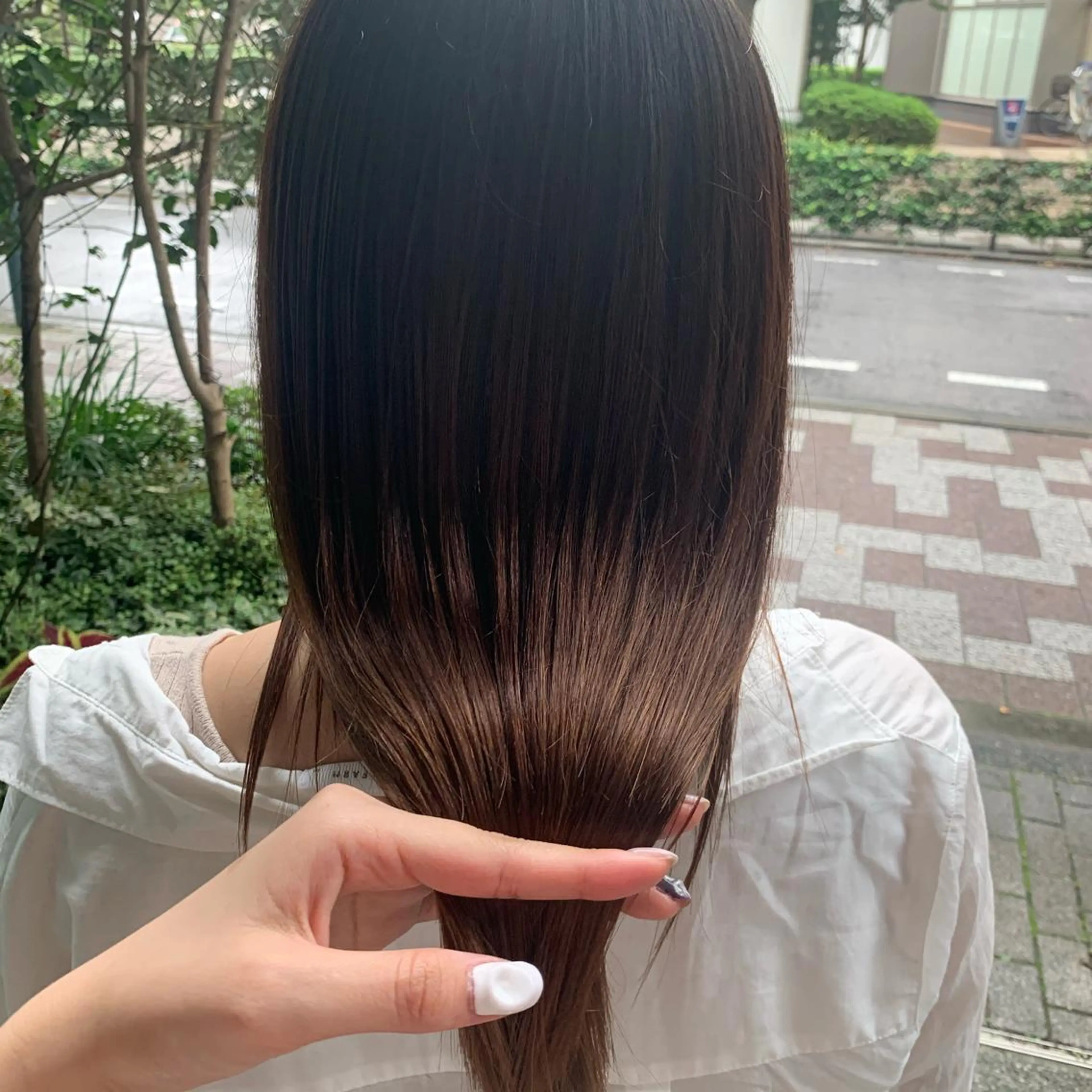ロング カラー 平野葵🎀 hair/nailのネイルデザイン