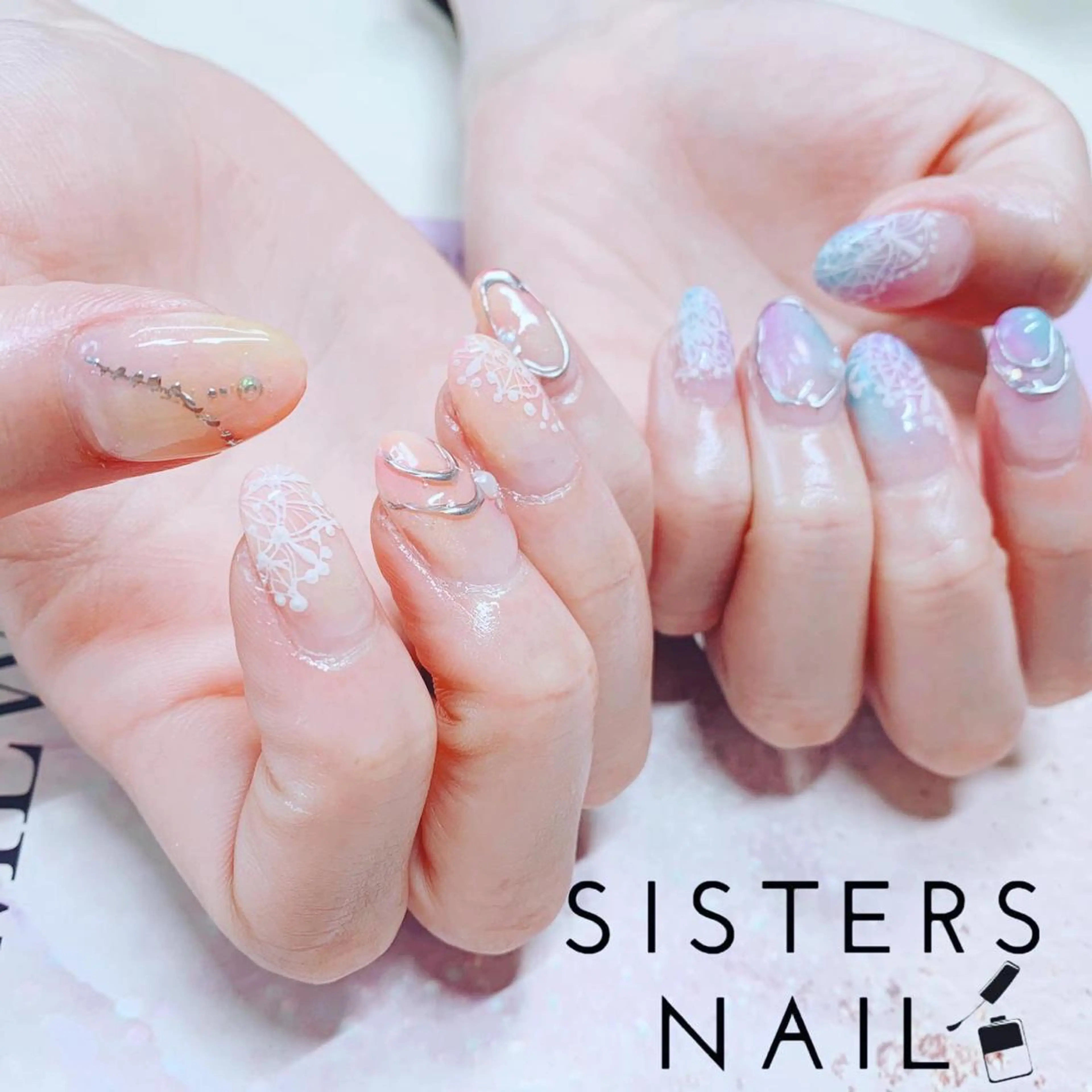 ネイル ハンドネイル ハンドケア sisters nail.fのネイルデザイン