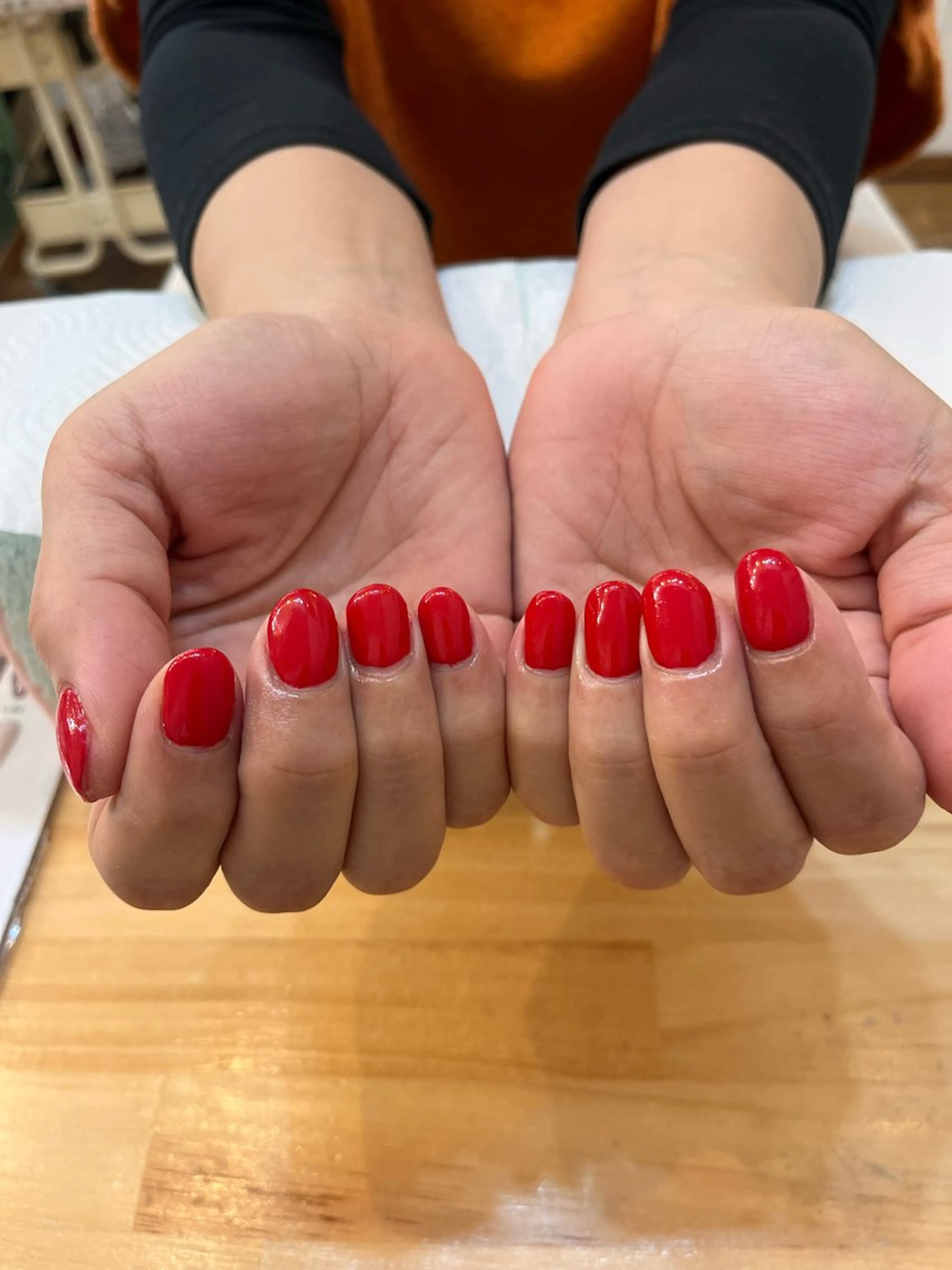 ネイル ワンカラーネイル nailAlaia 妙典店   アイリのネイルデザイン