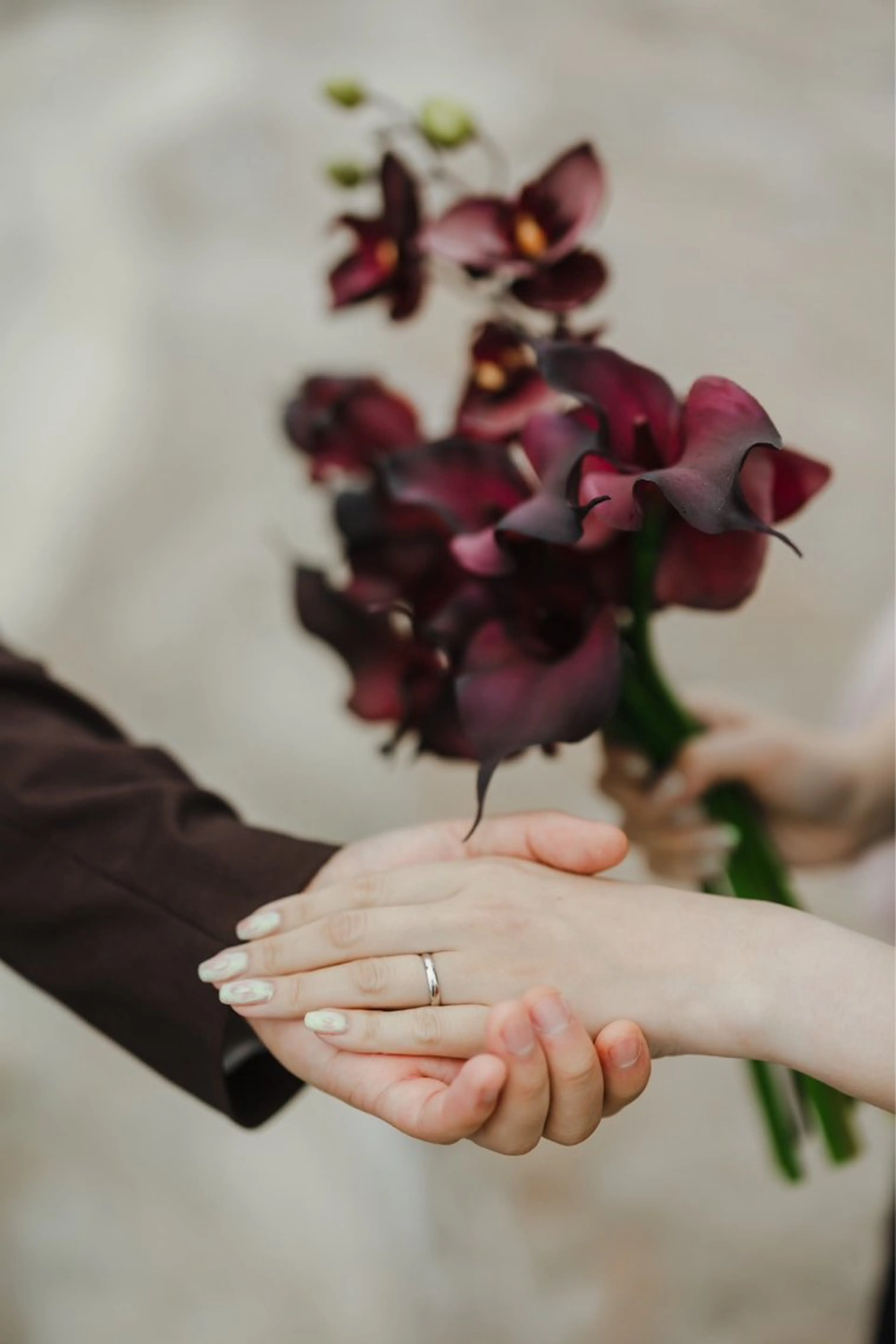 ネイル ニュアンスネイル シンプルネイル ブライダルネイル ハンドネイル Kai  nail Mayukoのネイルデザイン