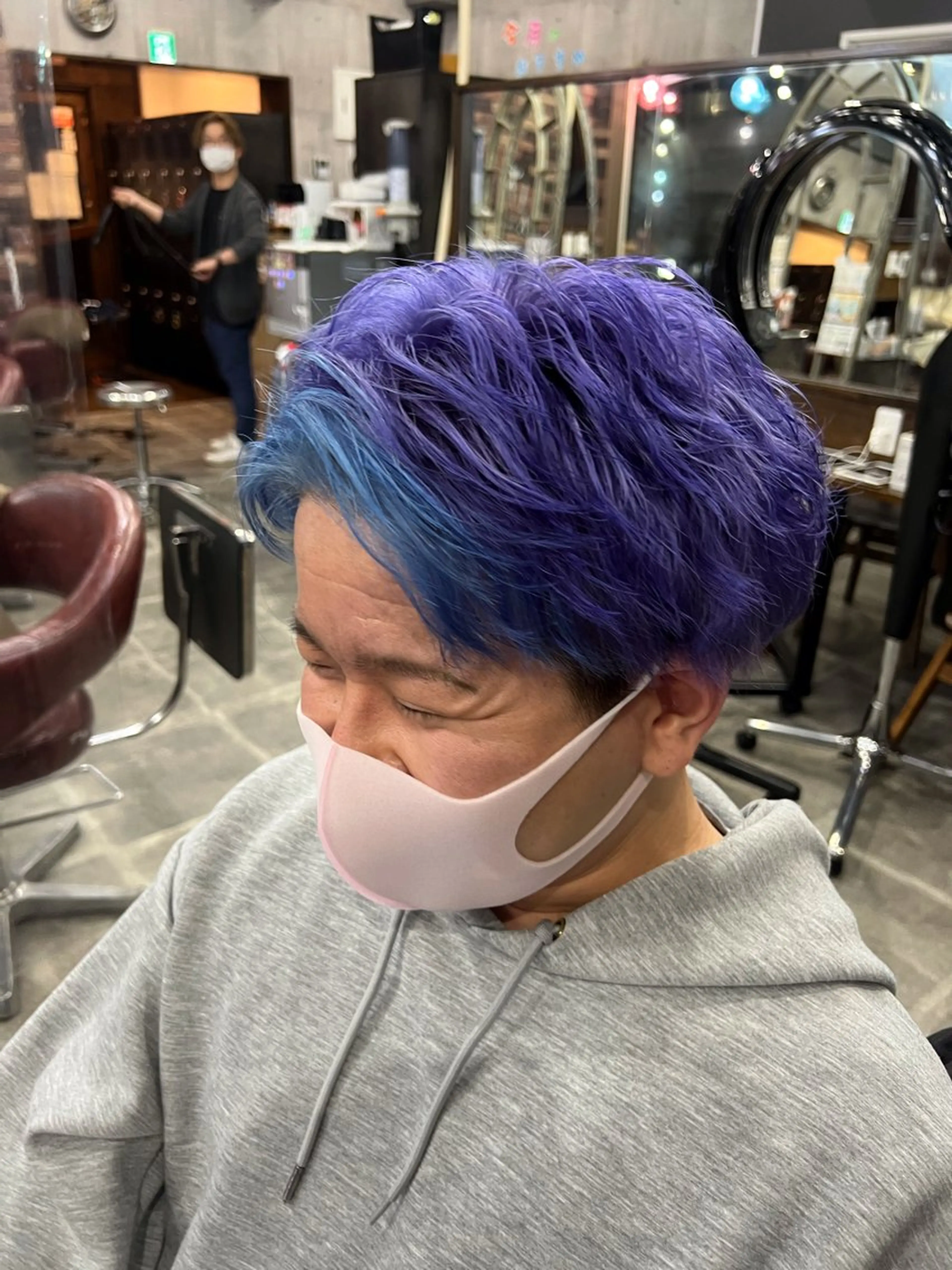 カラー メンズ 銀座No.1🏆✨ メンズパーマ特化のヘアスタイル