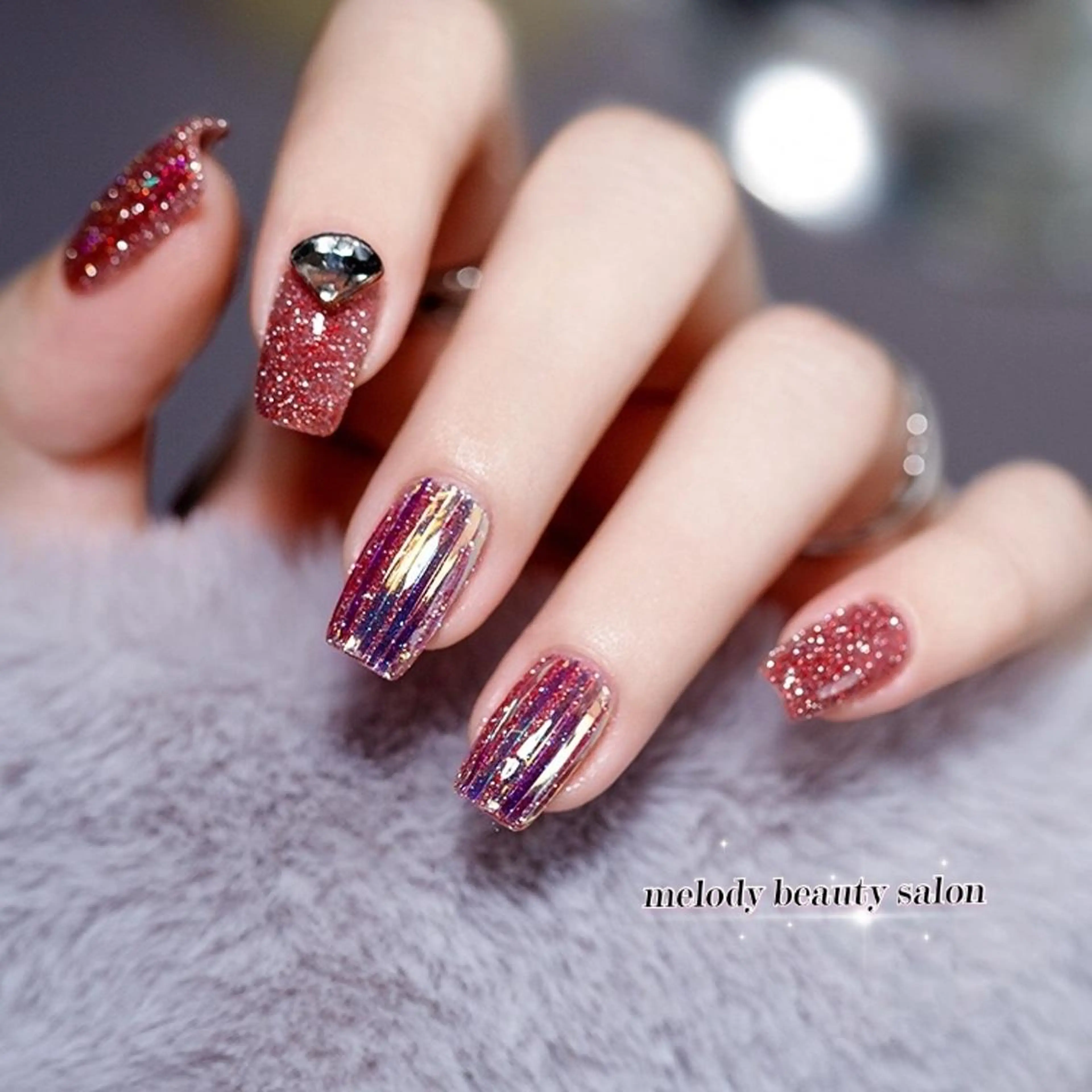 ネイル フラッシュネイル Melody Nail所属・Melody  3D/スカルプ専門店のネイルデザイン