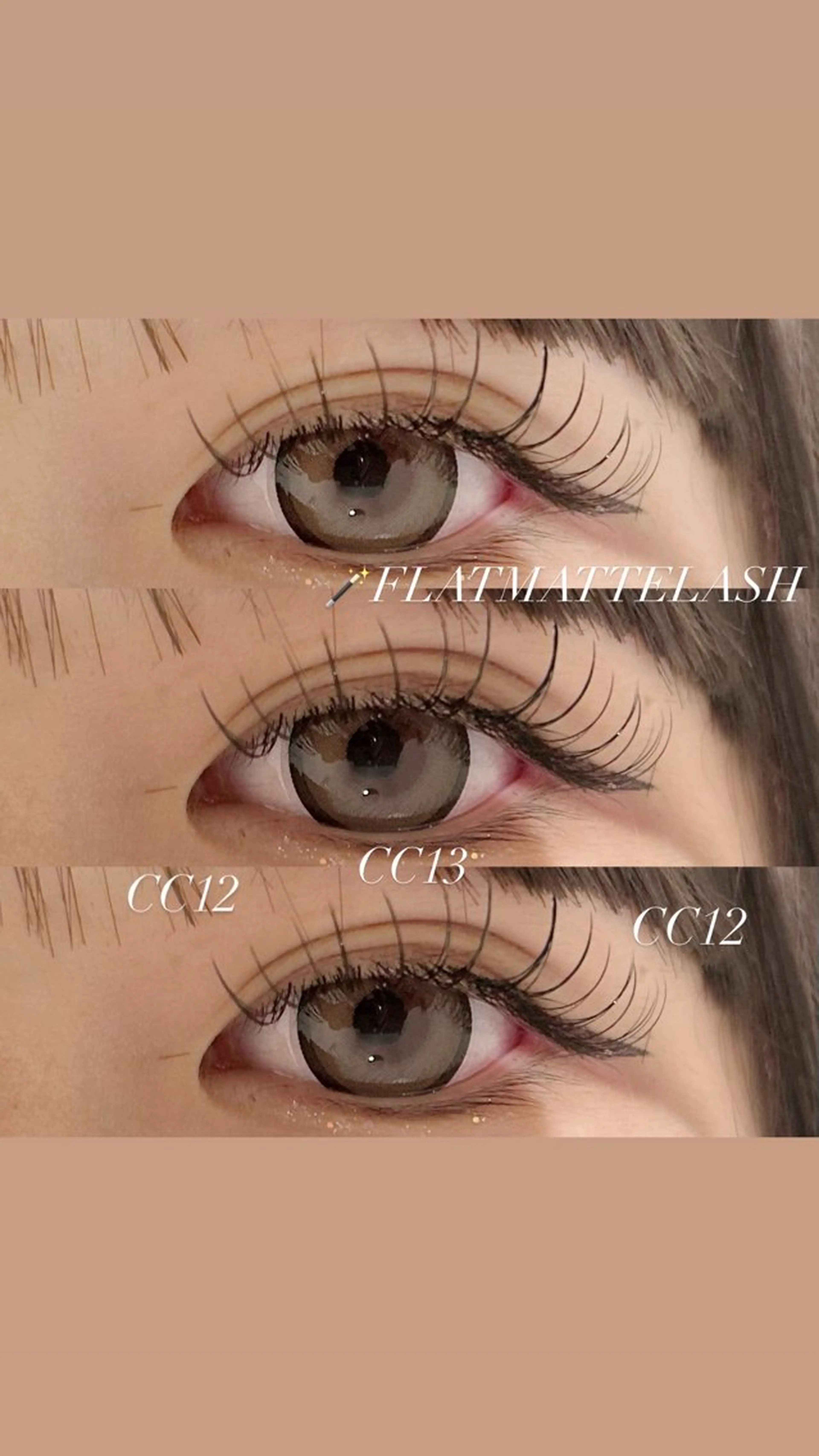 マツエク・マツパ CCカール Cカール フラットラッシュ マツエク Jouir miyuuのマツエク・マツパデザイン