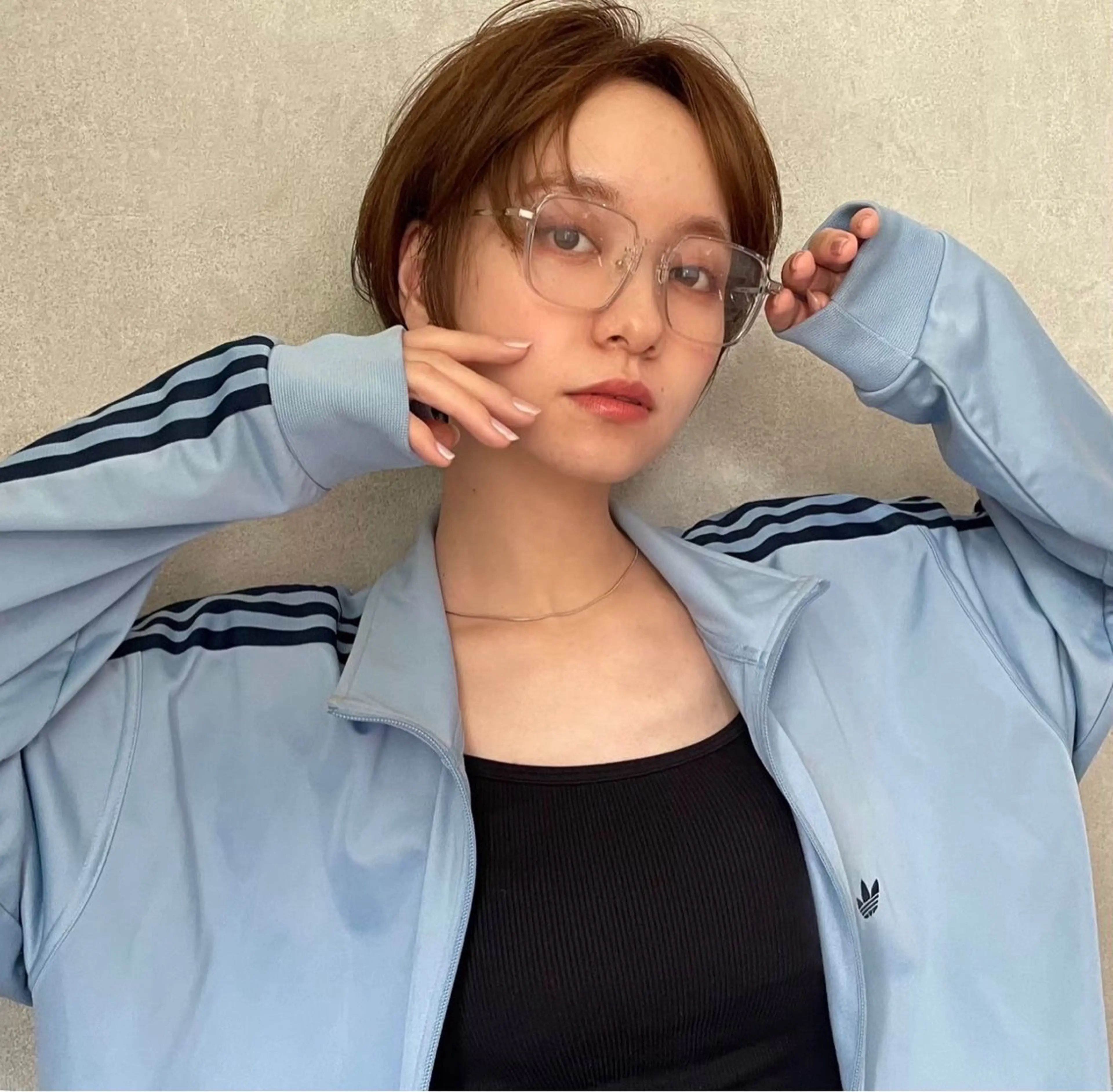 ショート カラー 暗髪/艶カラー /yaekaのヘアスタイル