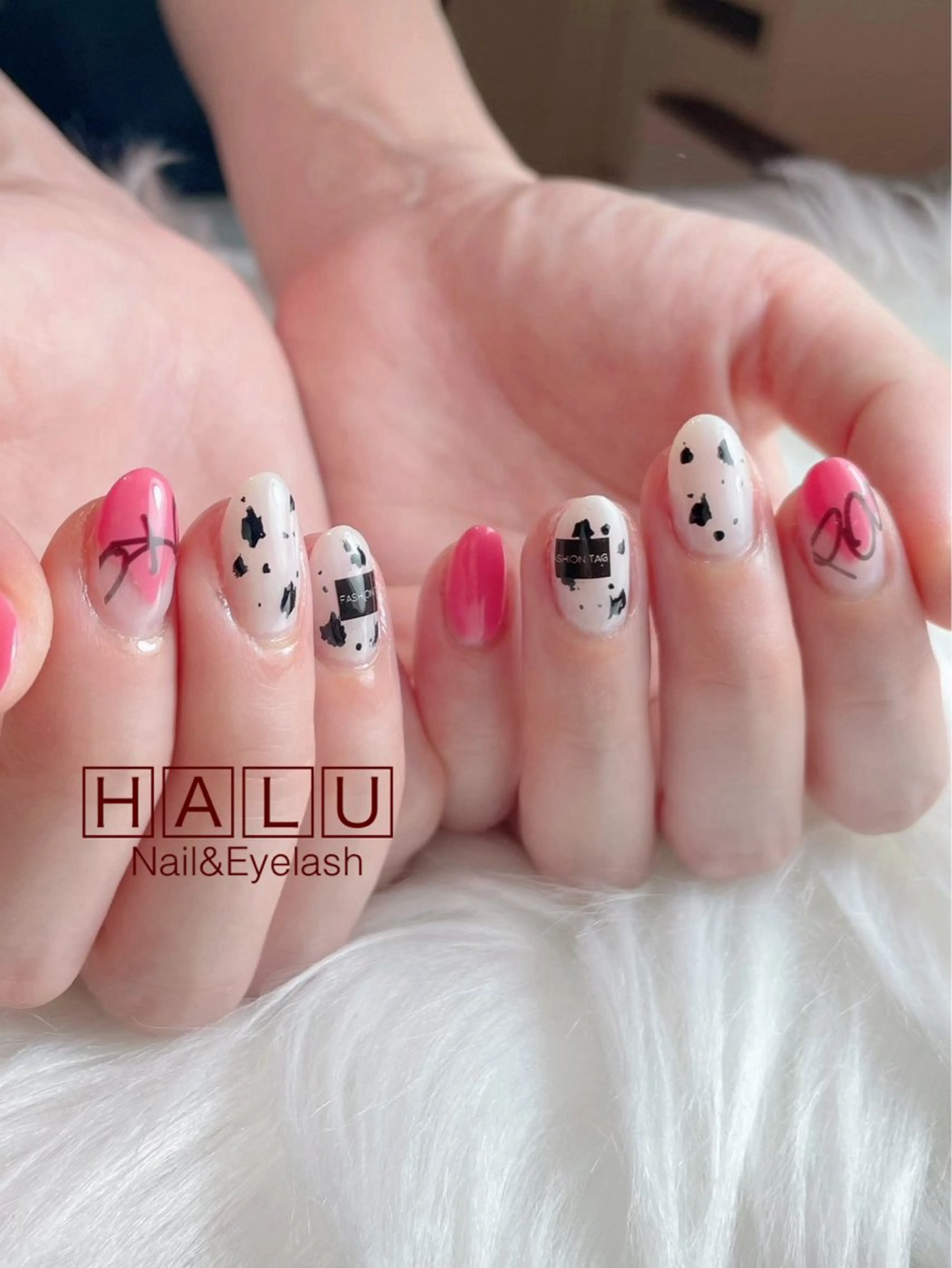 ネイル ピンク HALU ハルのネイルデザイン