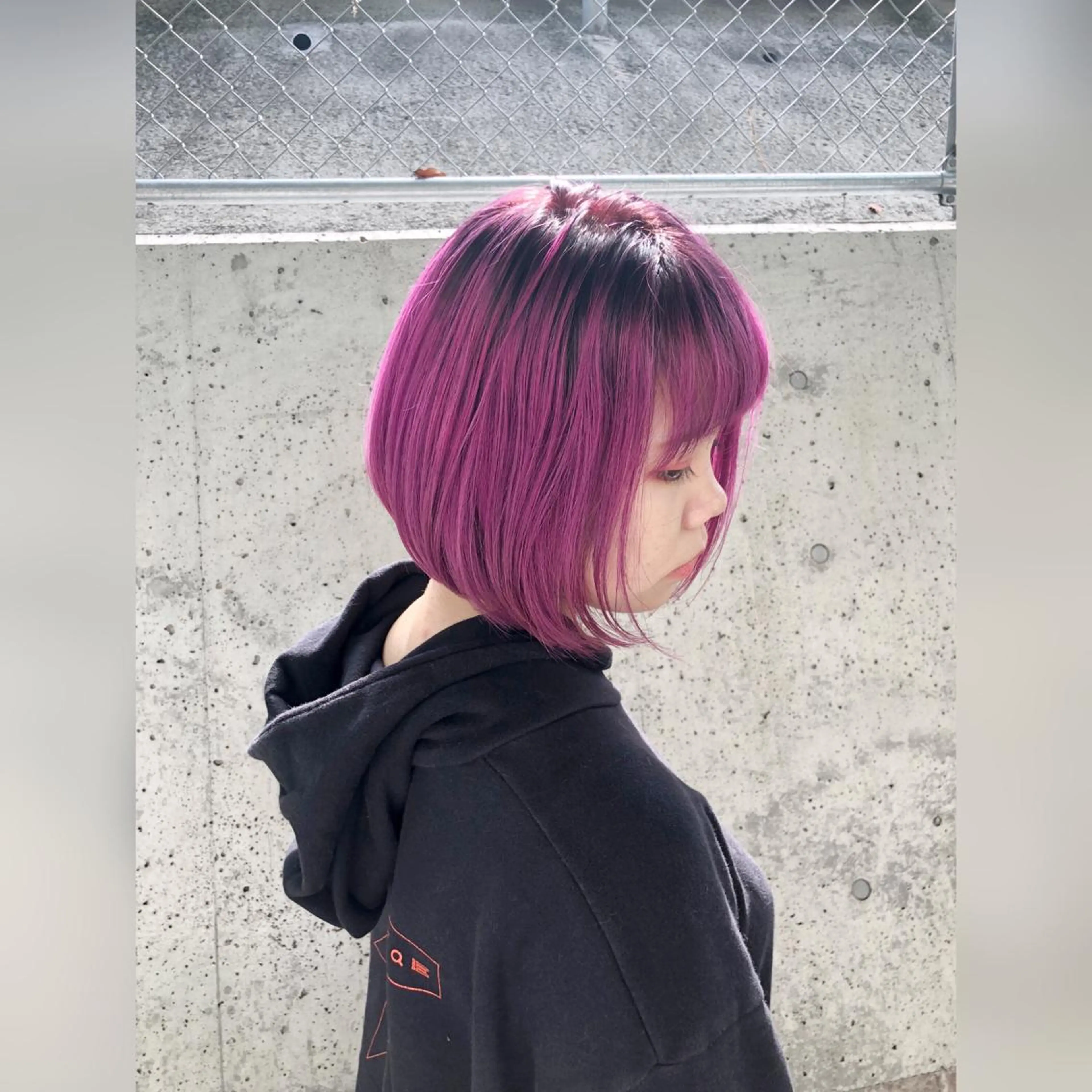 ショート カラー グラデーションカラー ピンクカラー 圧倒的美髪ストレート ツダケイタロウのヘアスタイル