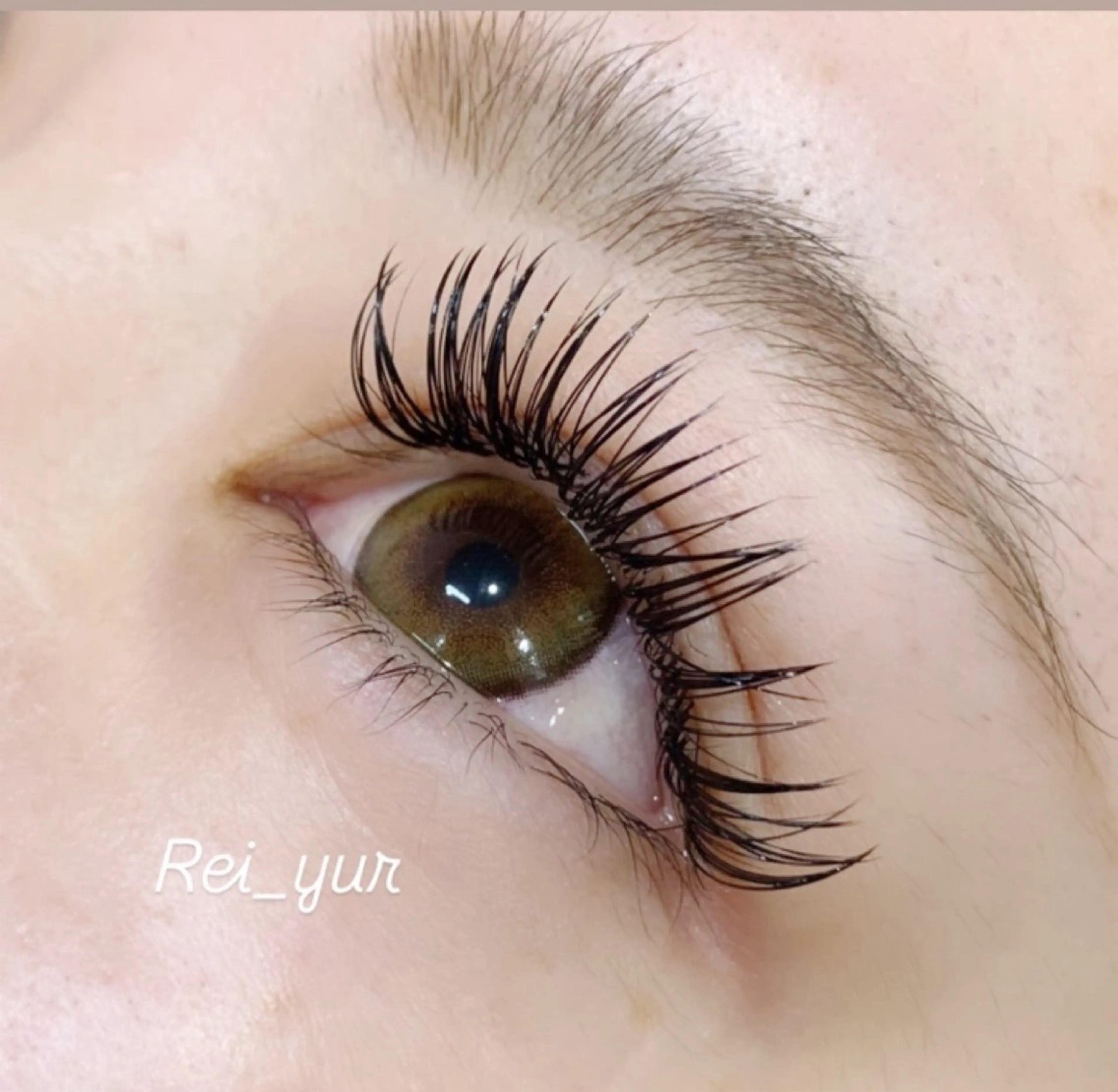 マツエク・マツパ バインドロック マツエク yur茶屋町【ユル】 Reiのマツエク・マツパデザイン