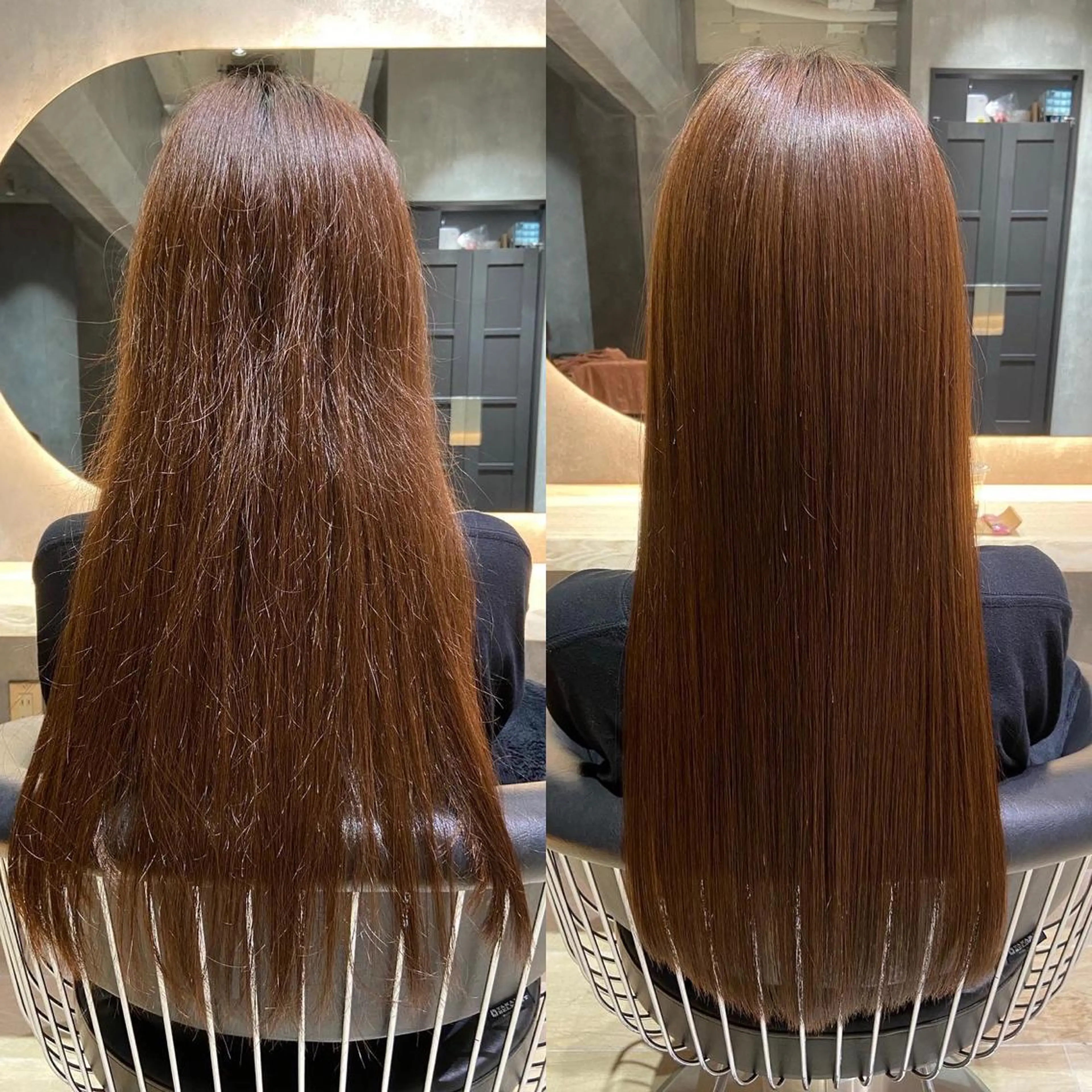 ロング 髪質改善 縮毛矯正 トリートメント ツバサ 髪質改善のヘアスタイル