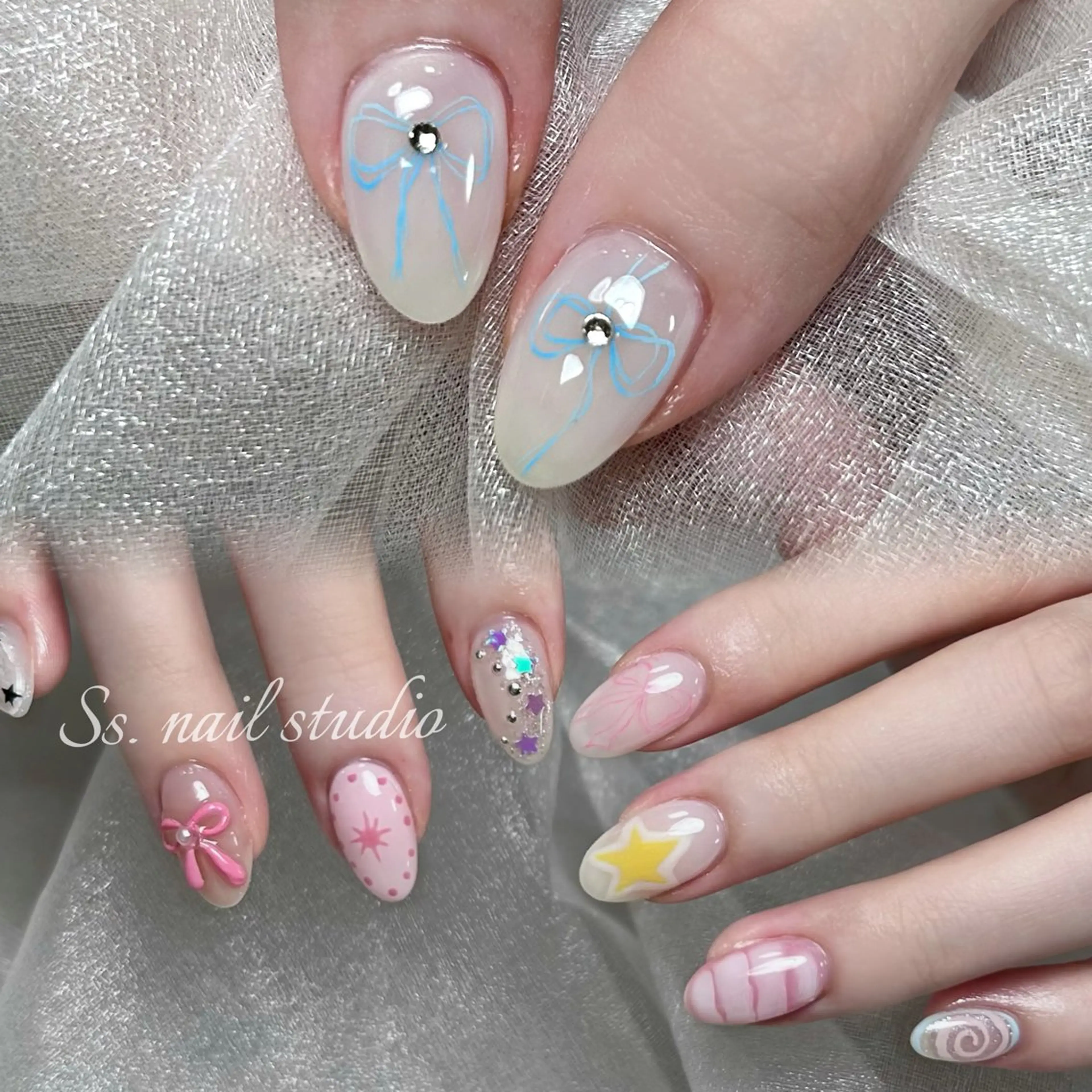 ネイル Ss.nail studio所属・Ss.nail studio🍒のネイルデザイン
