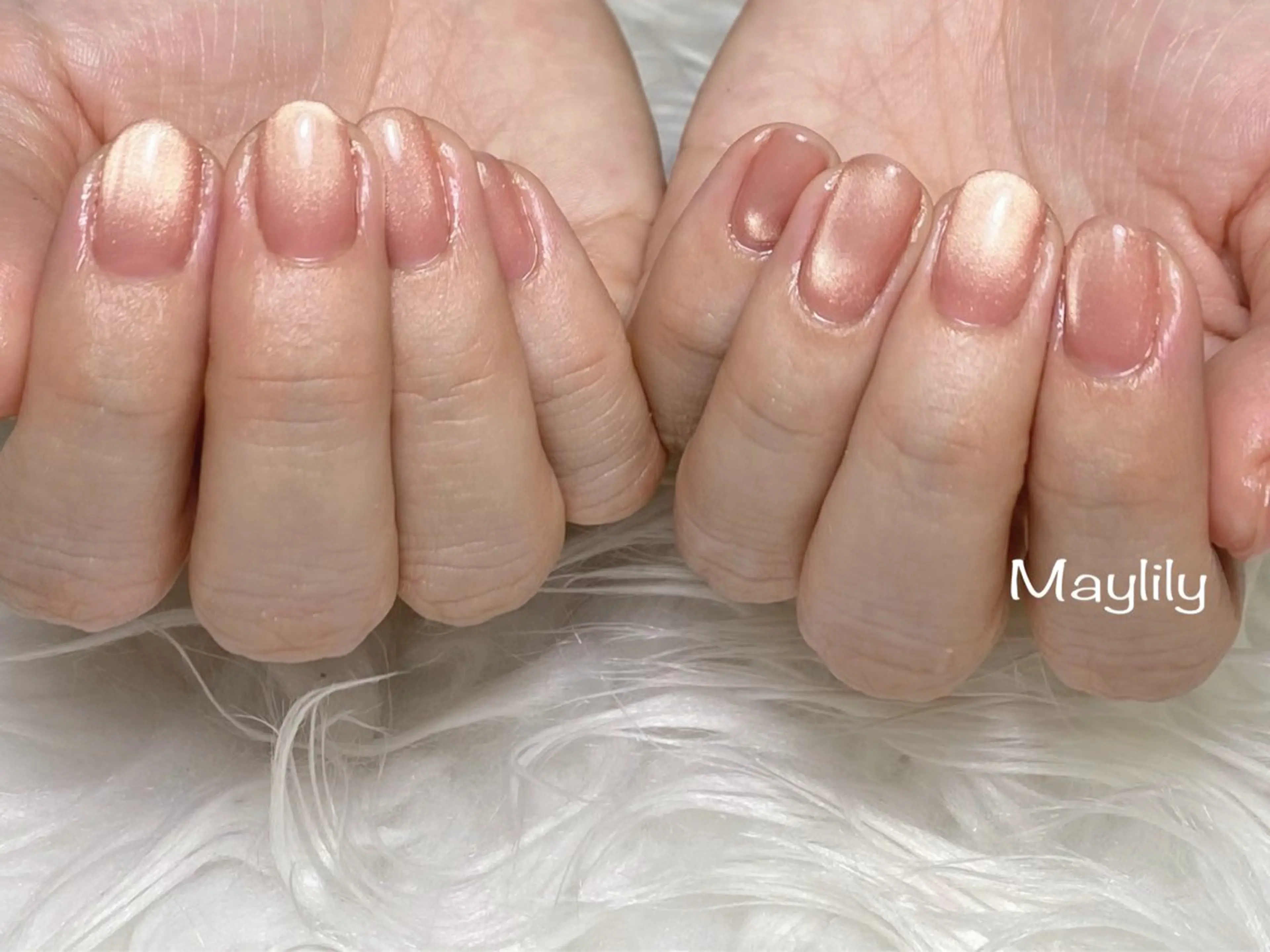 ネイル マグネットネイル ハンドネイル Nail care salon Maylily所属・Nail salon Maylilyのネイルデザイン