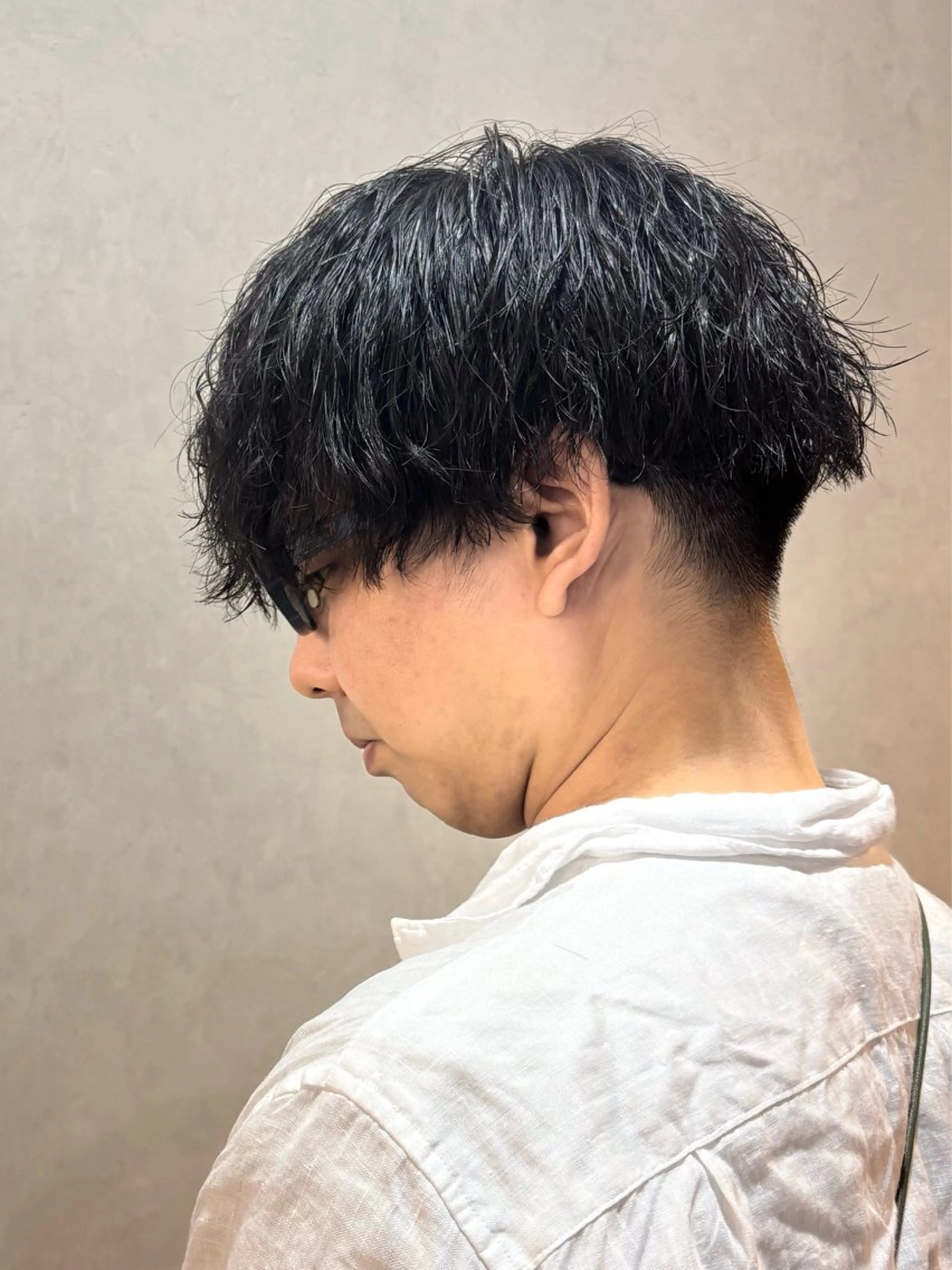 ショート パーマ メンズ カット パーマ mellow men 's MIZUKIのヘアスタイル