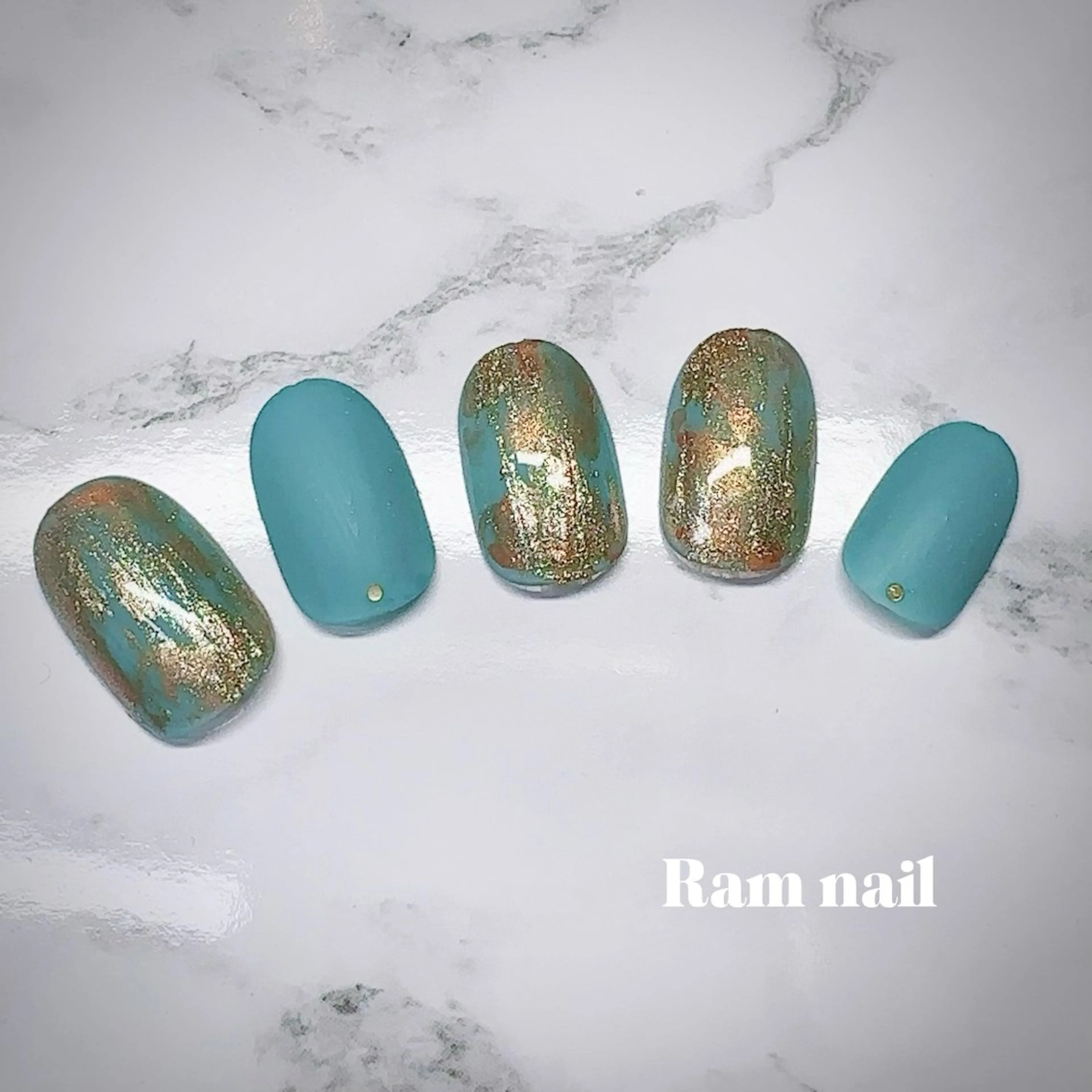 ネイル Ram Factory（カフェ　ラムファクトリー内）所属・ラムファクトリー KOTONAのネイルデザイン