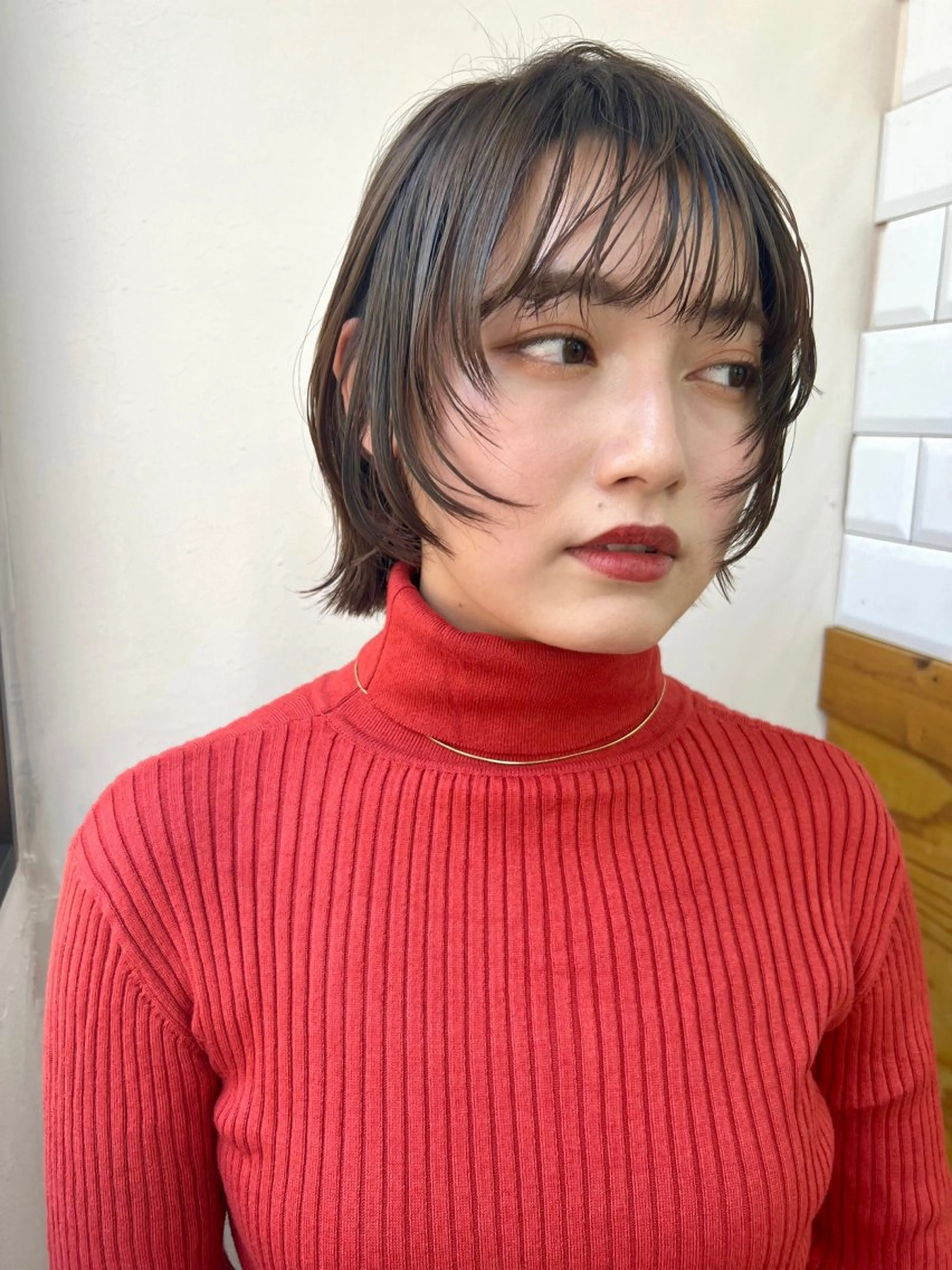 ショート カラー カット ヘアカラー トリートメント KANA/ボブ/ インナーカラー/艶髪のヘアスタイル