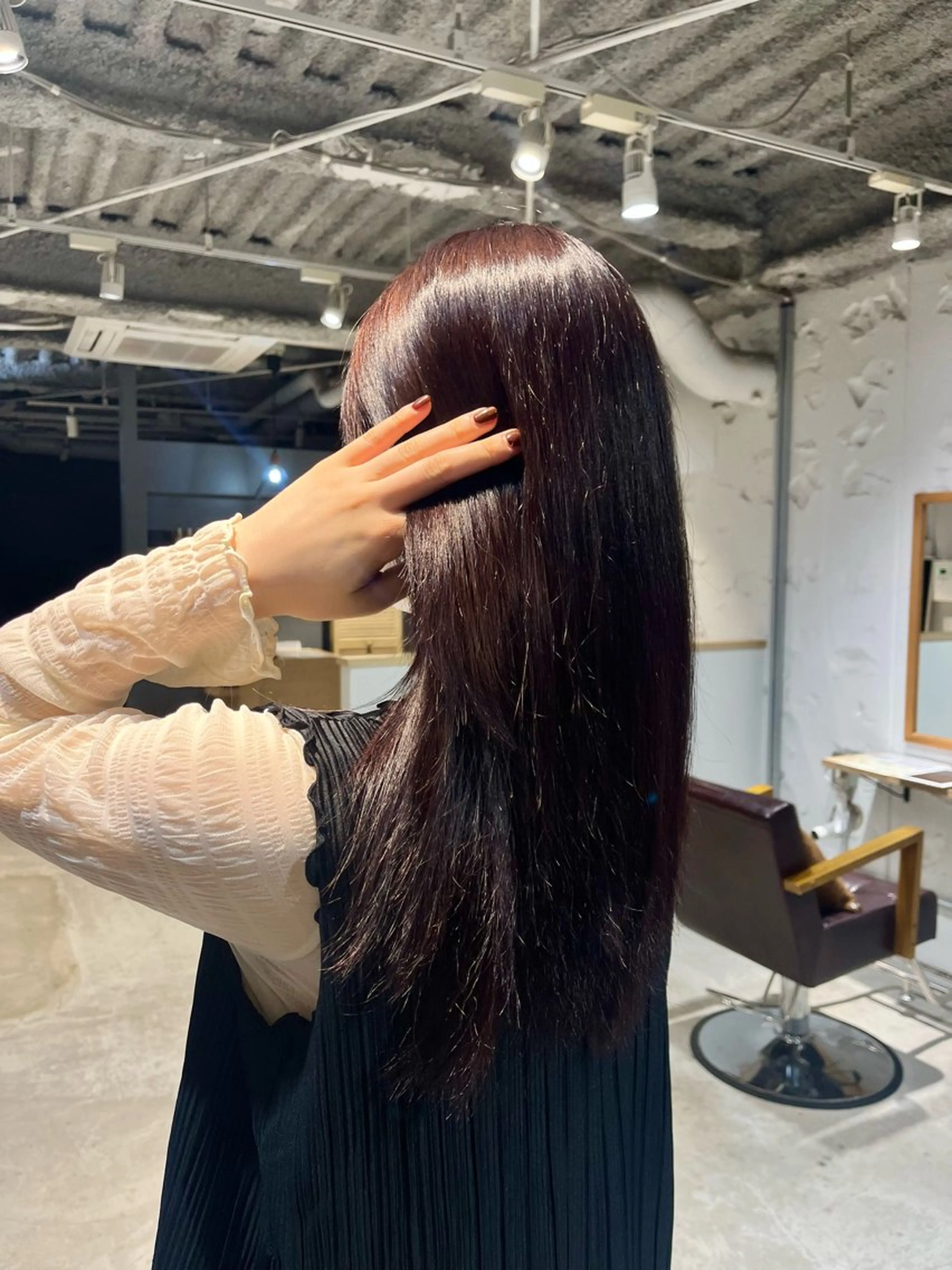 ロング カラー カットモデル募集/ 石川絢佳🍓⸝⸝꙳のヘアスタイル