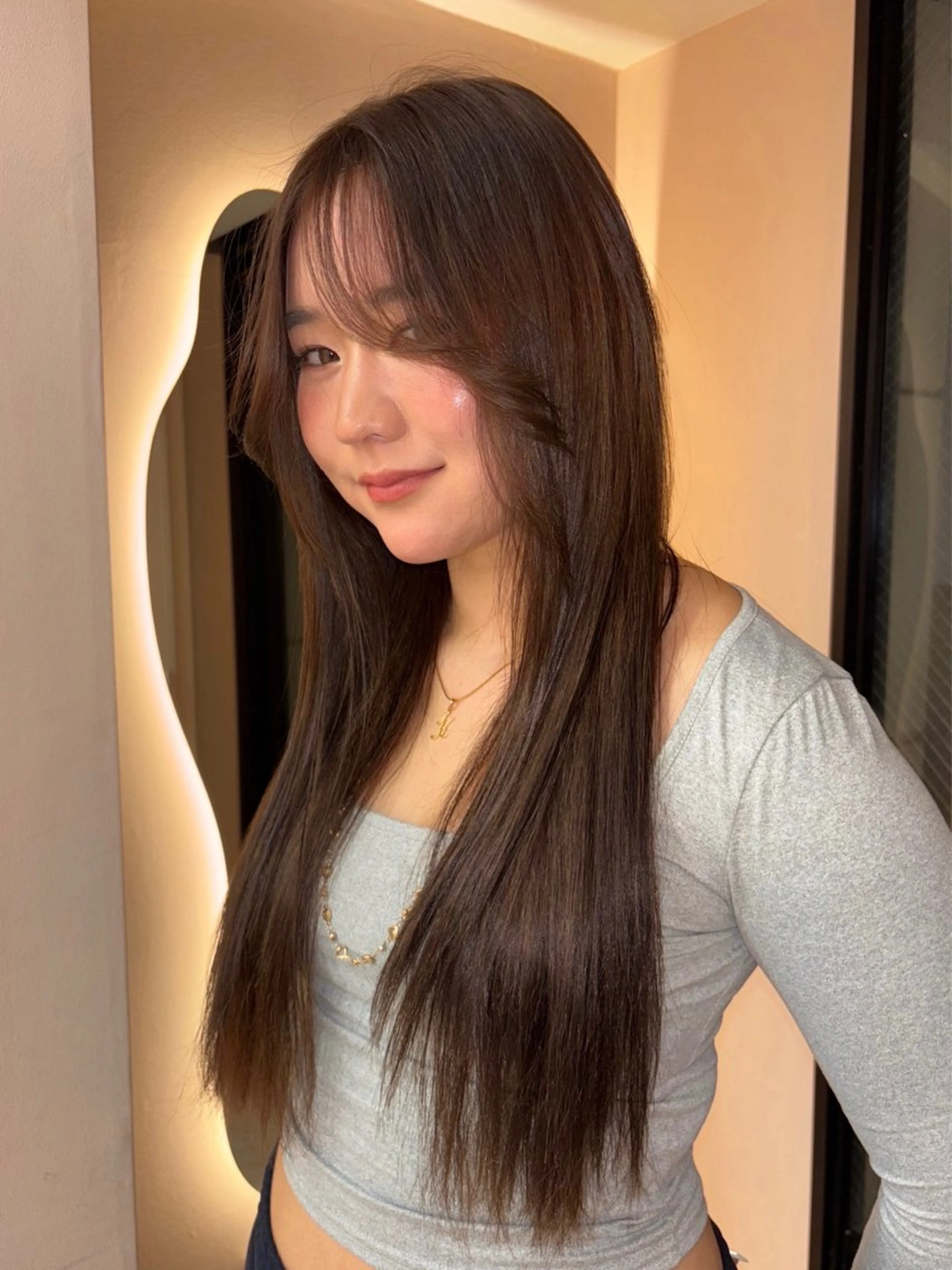 ロング カラー ヘアカラー 渋谷 暖色カラー ♥ haruのヘアスタイル